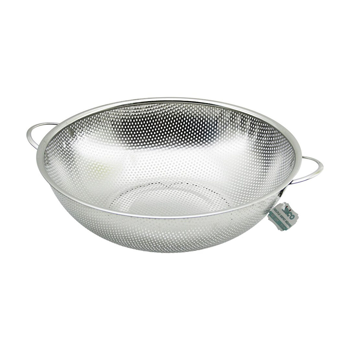 31cm  Metal Kulplu  Çelik Sepet Süzgeç İnce Tel Ayaklı (4915)