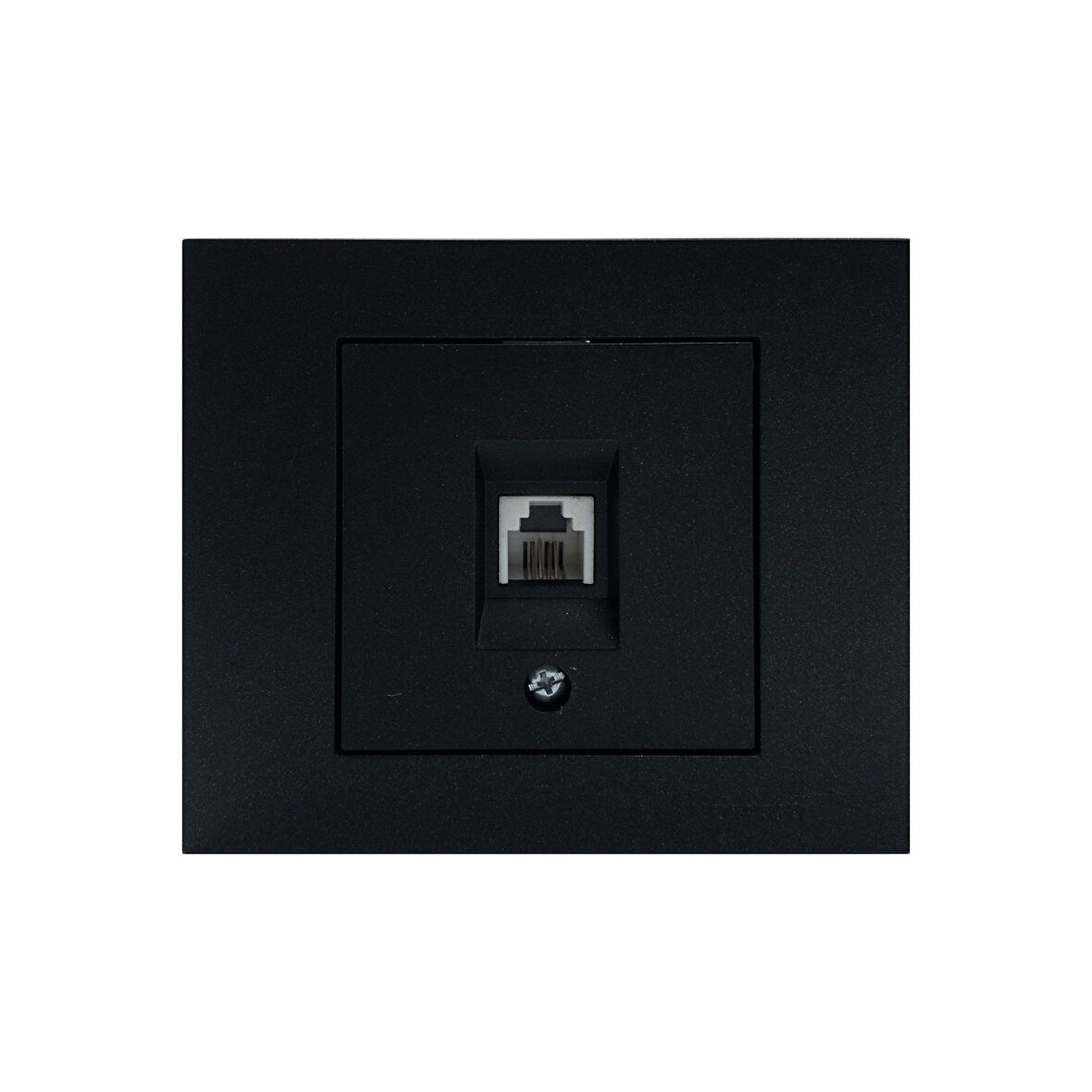 9 Adet Ovivo Grano Siyah Numeris Telefon Prizi Çerçeve Dahildir 9'lu