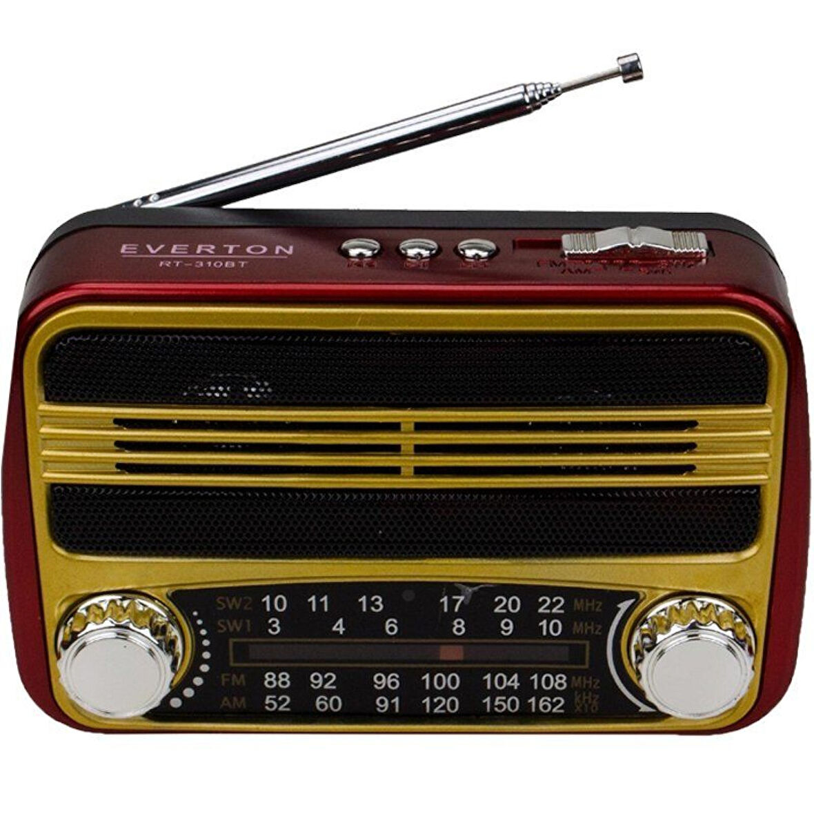 Bluetoothlu Nostaljik Radyo Usb Mp3 Player Rt-310