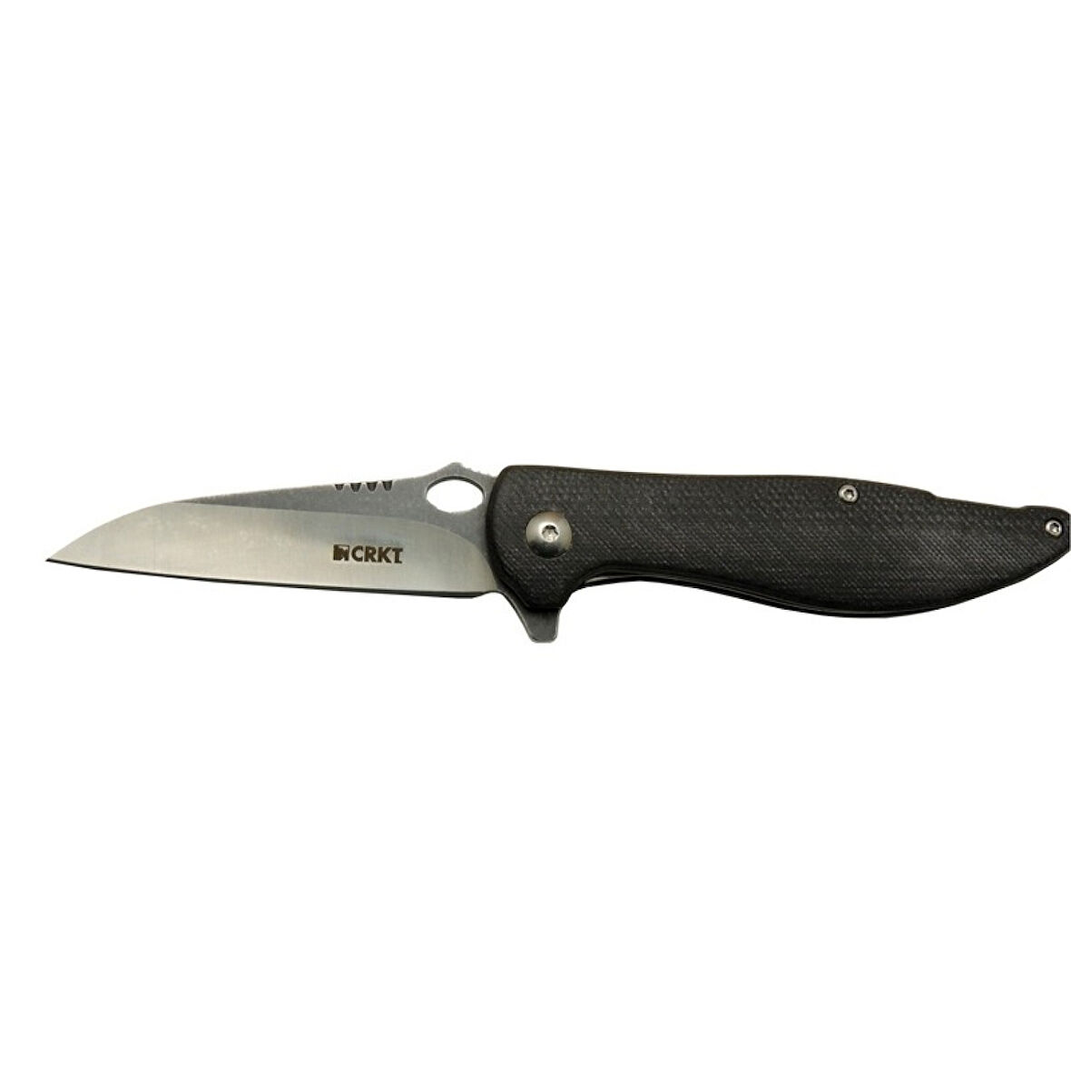 Crkt Lotus 1265 Bk Siyah Kamp / Outdoor Çakı 18cm - Yarı Otomatik, Kutulu