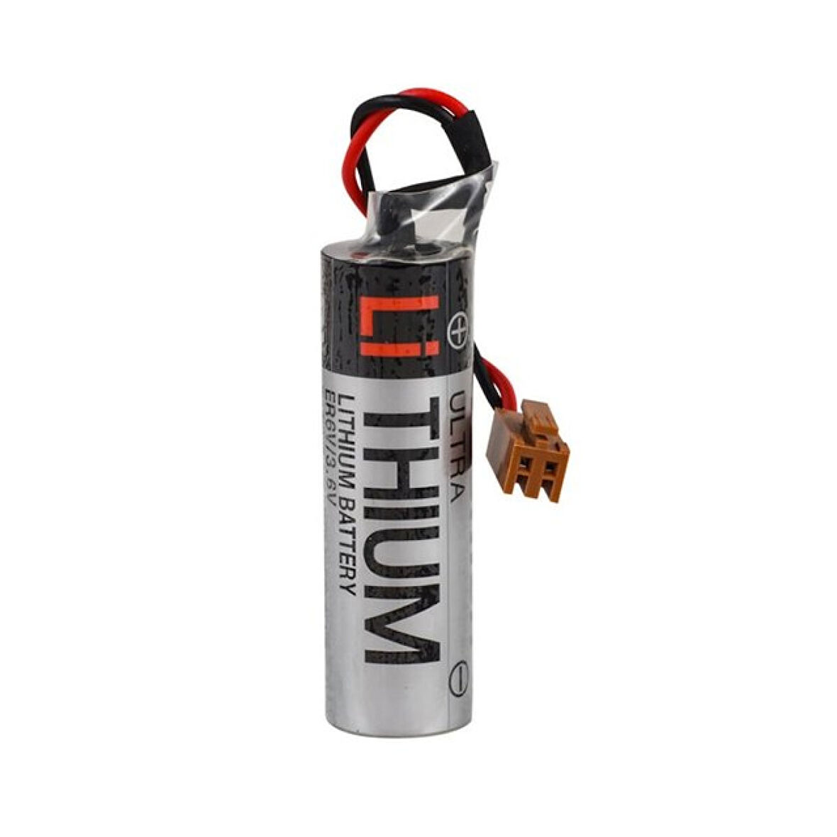 Er6v 3.6v Aa Size Lithium Pil - Kahverengi Soket