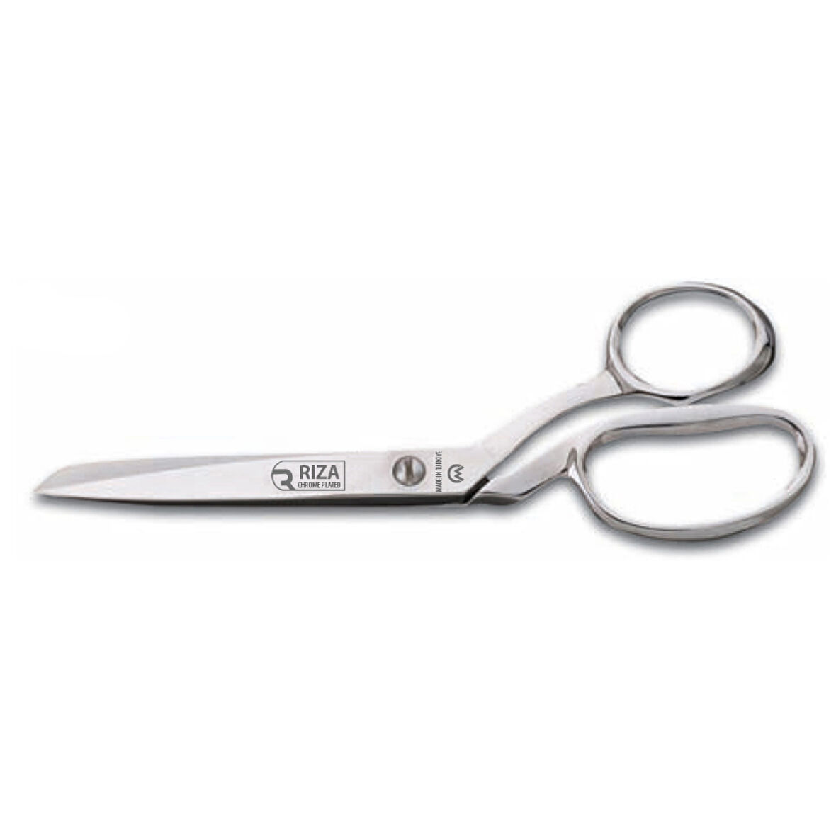 Rıza M-a3157-7 Tekstil / Yatık Regula Makası No: 7 İnç / 17,78 Cm - Nikel Kaplama