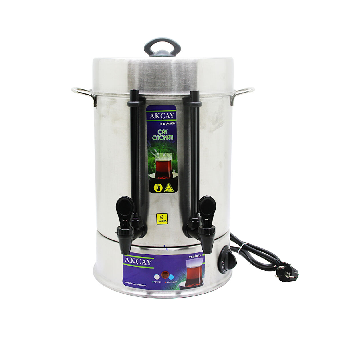 Çay Otomatı 60 Bardak Semaver Elektrikli Çay Makinesi ( Marka Değişkenlik Gösterebilir )  (4915)