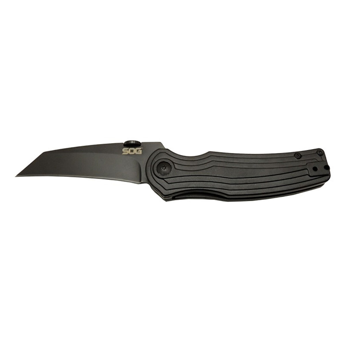 Sog Pinkerton 0689 Bk Siyah Kamp Çakı 18cm - Yarı Otomatik, Kutulu