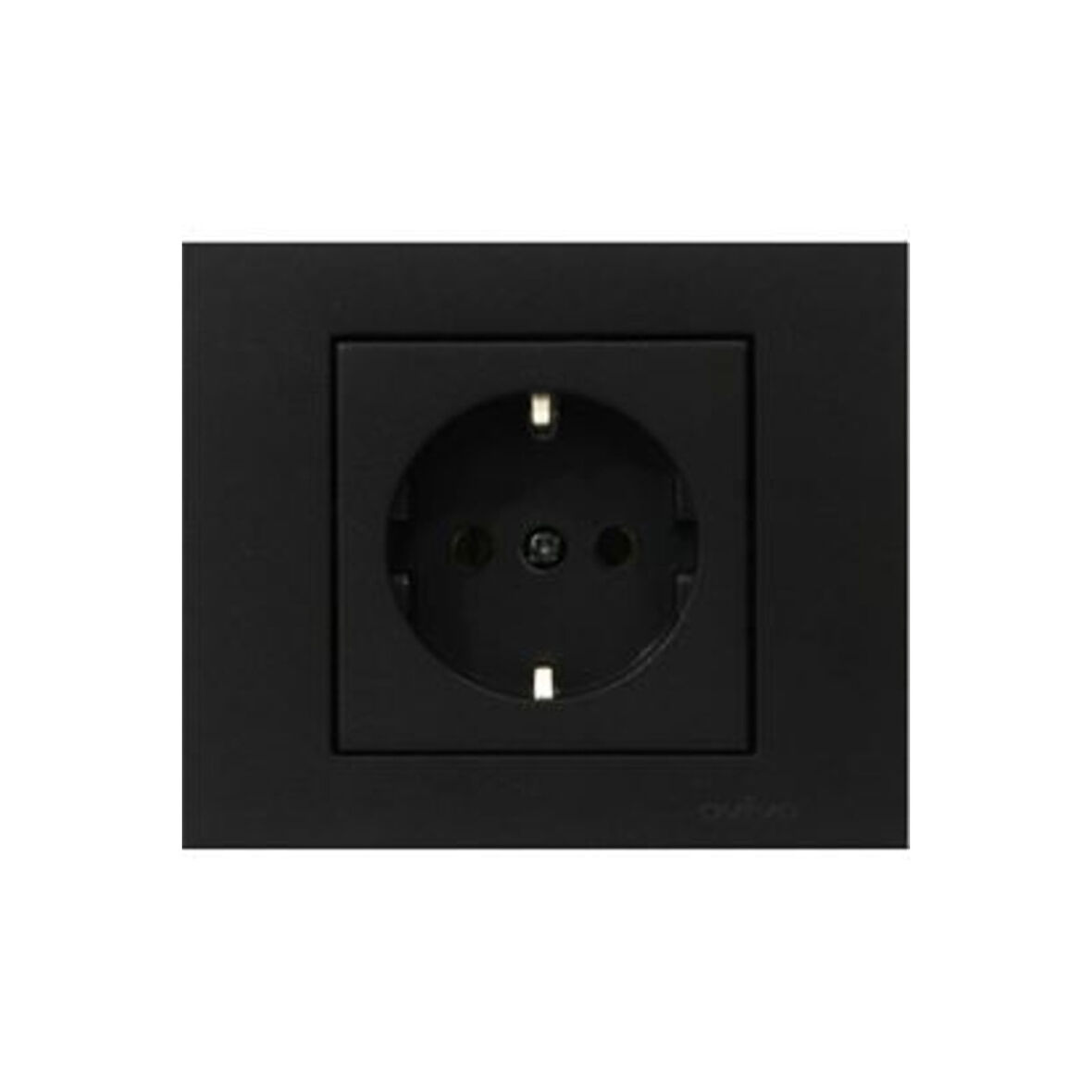 Ovivo Grano Siyah Priz (çerçeve Dahil )