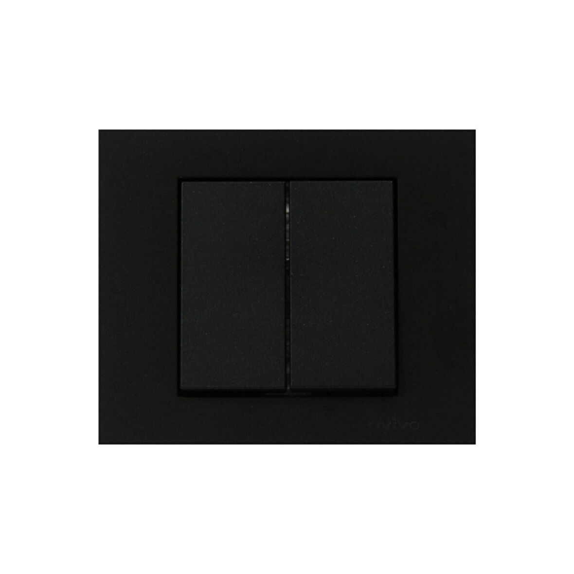 Grano Metalik Siyah Komitatör (i?ki?li? Anahtar) Çerçeve Dahil