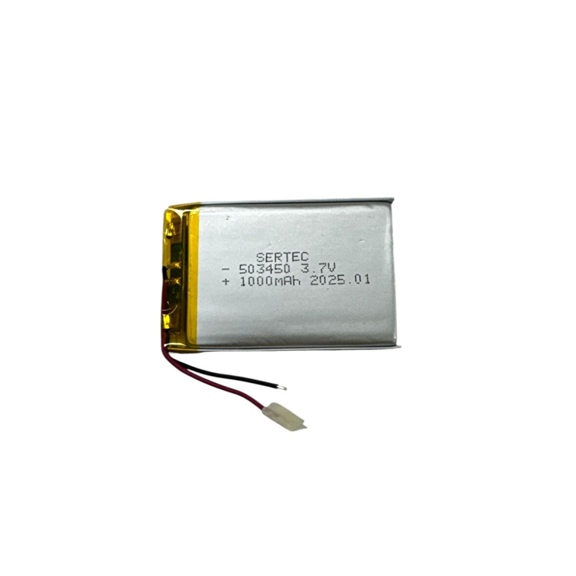 503450 3.7v 1000 Mah Li-polymer Pil Devreli/1.5a
