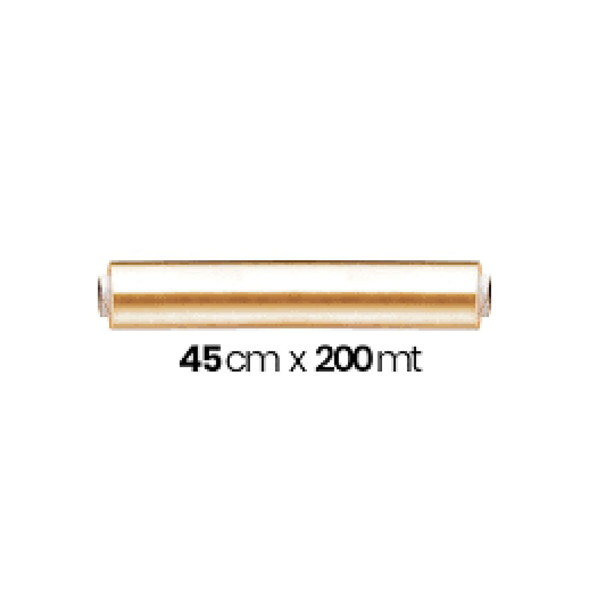 45cm X 200mt Pvc Gıda Streç Film Dökme (4915)
