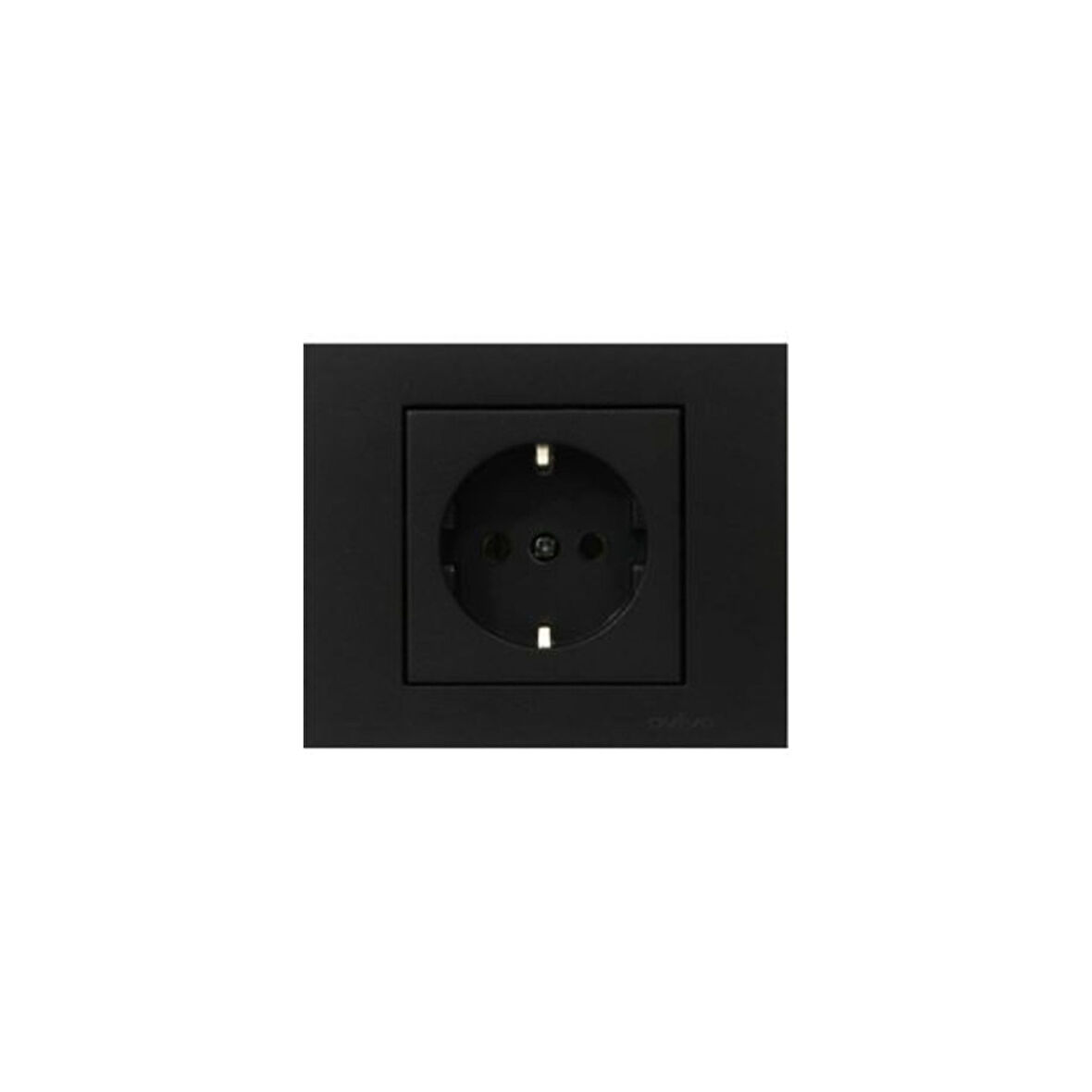 Ovivo Grano Siyah Priz (çerçeve Dahil )