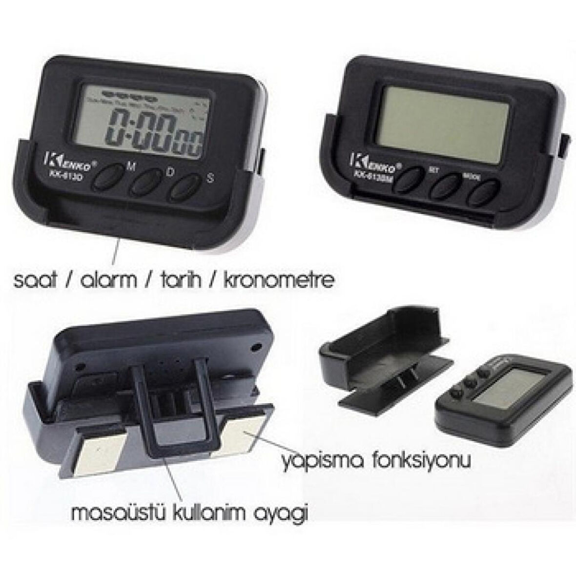 Araç İçi Dijital Saat (4915)