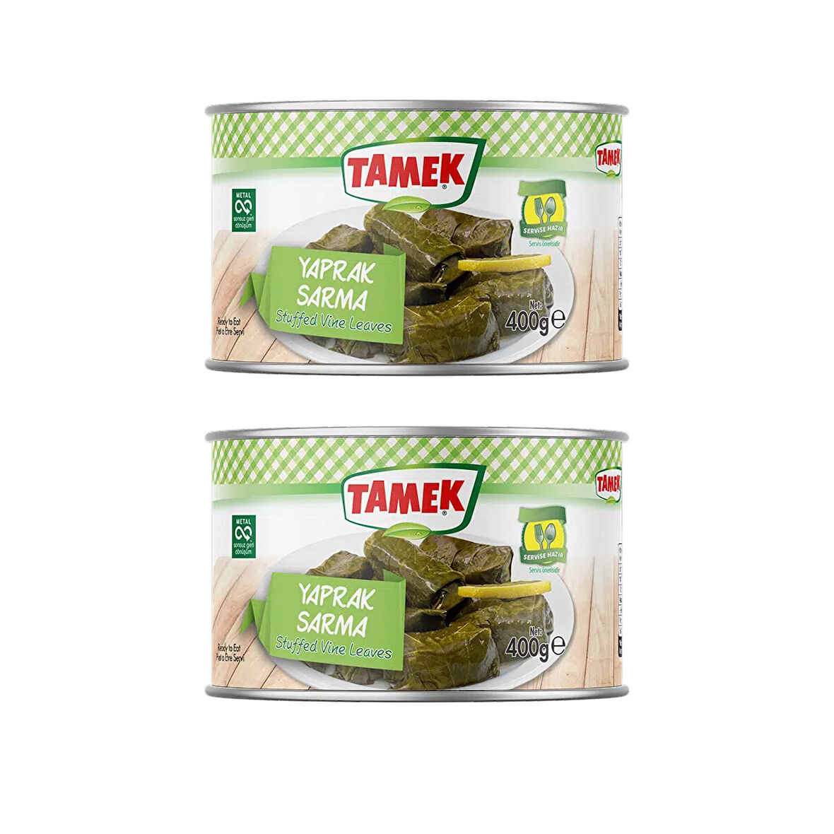 Tamek Yaprak Sarma 400 gr x 2 Adet