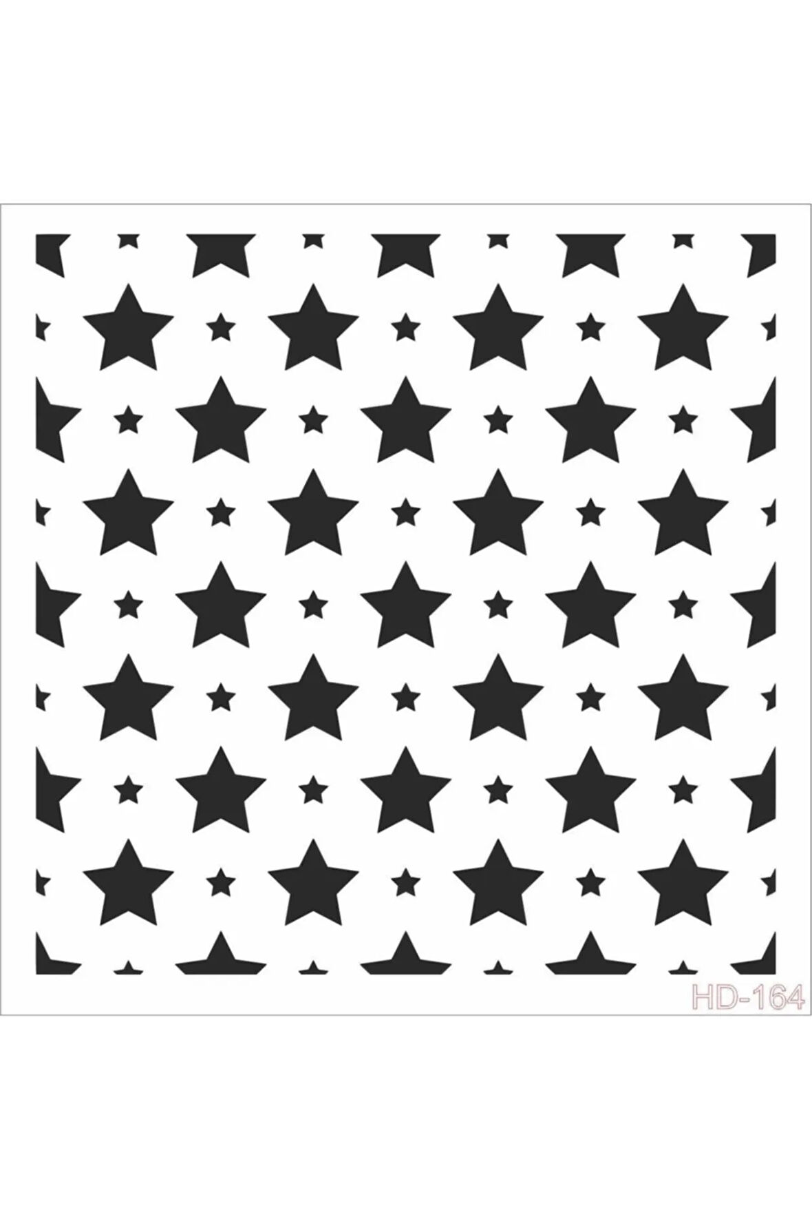 Hd164 Home Dekor Stencil 45x45