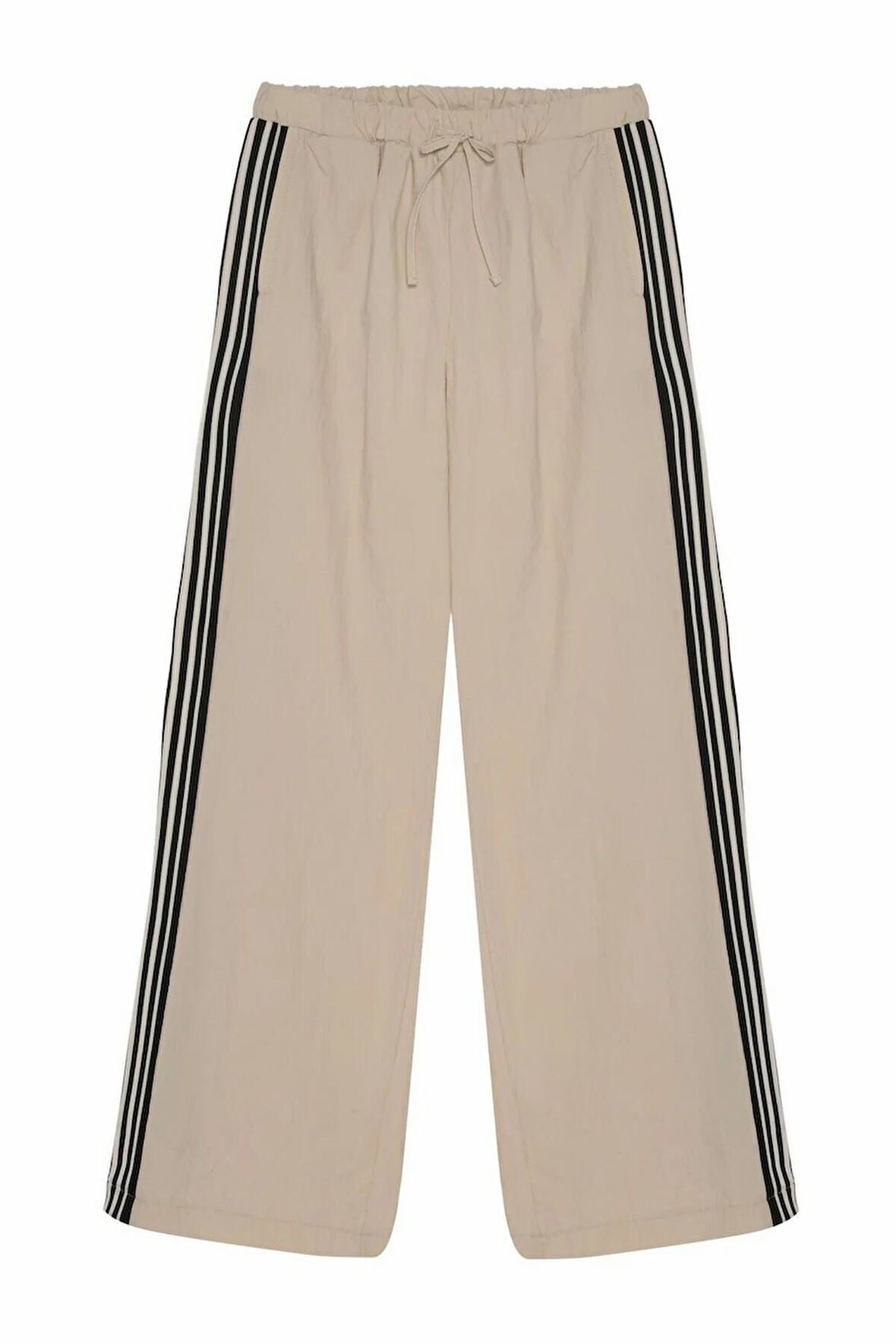 Quzu Beli Lastikli Kadın Pantolon