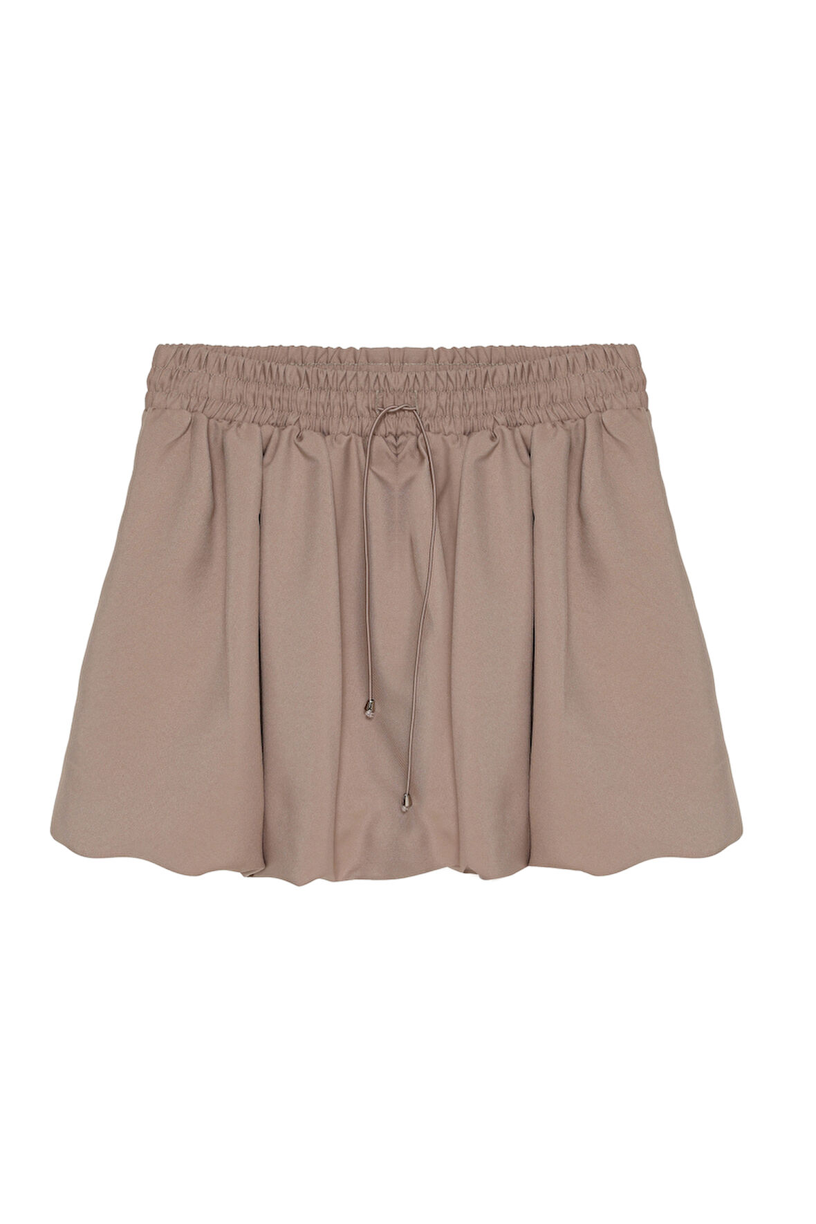 Beli Lastikli Mini Balon Etek Bej