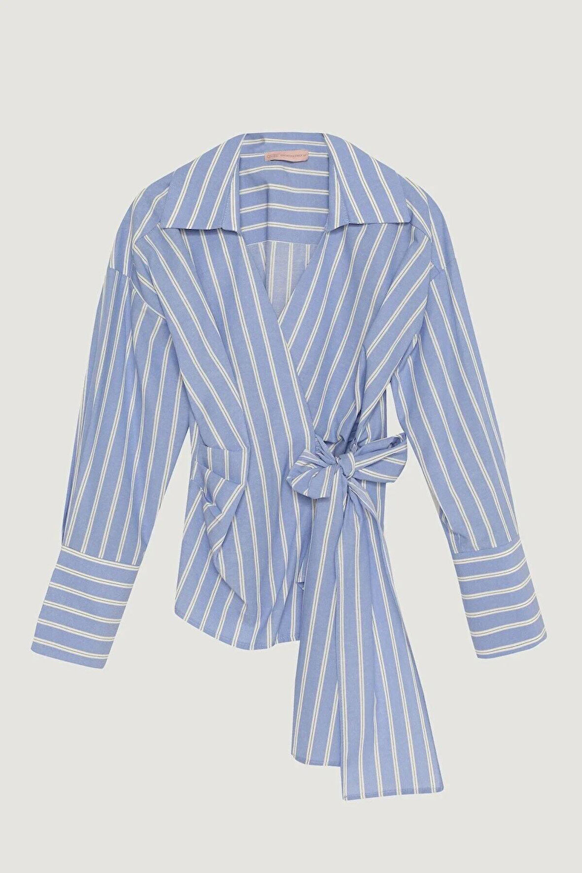 Quzu Önü Bağlama Detaylı Bluz 25YBLZ00476