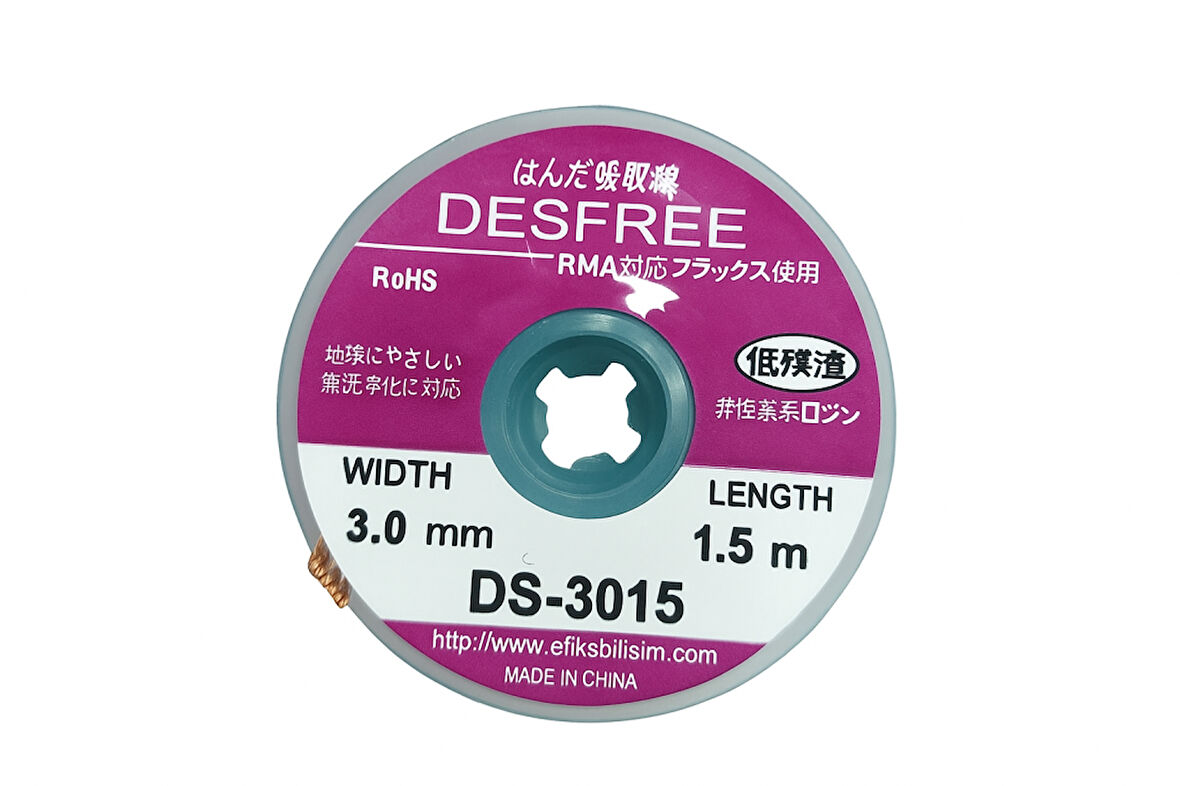 DESFREE DS-3015 LEHİM ÇEKME TELİ 3 MM 1.5M
