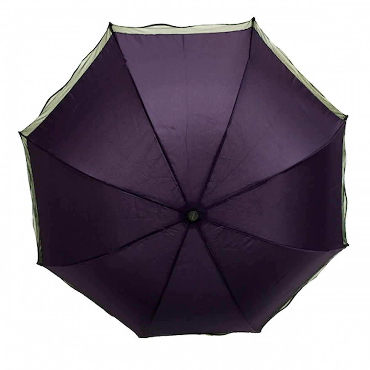 DZC KUZENLER AVM Marlux Bordo Rüzgara Dayanıklı Fiber Gövdeli Manuel Kadın Şemsiye