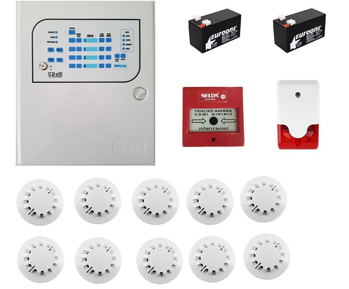 10 LU YANGIN ALARM SETİ