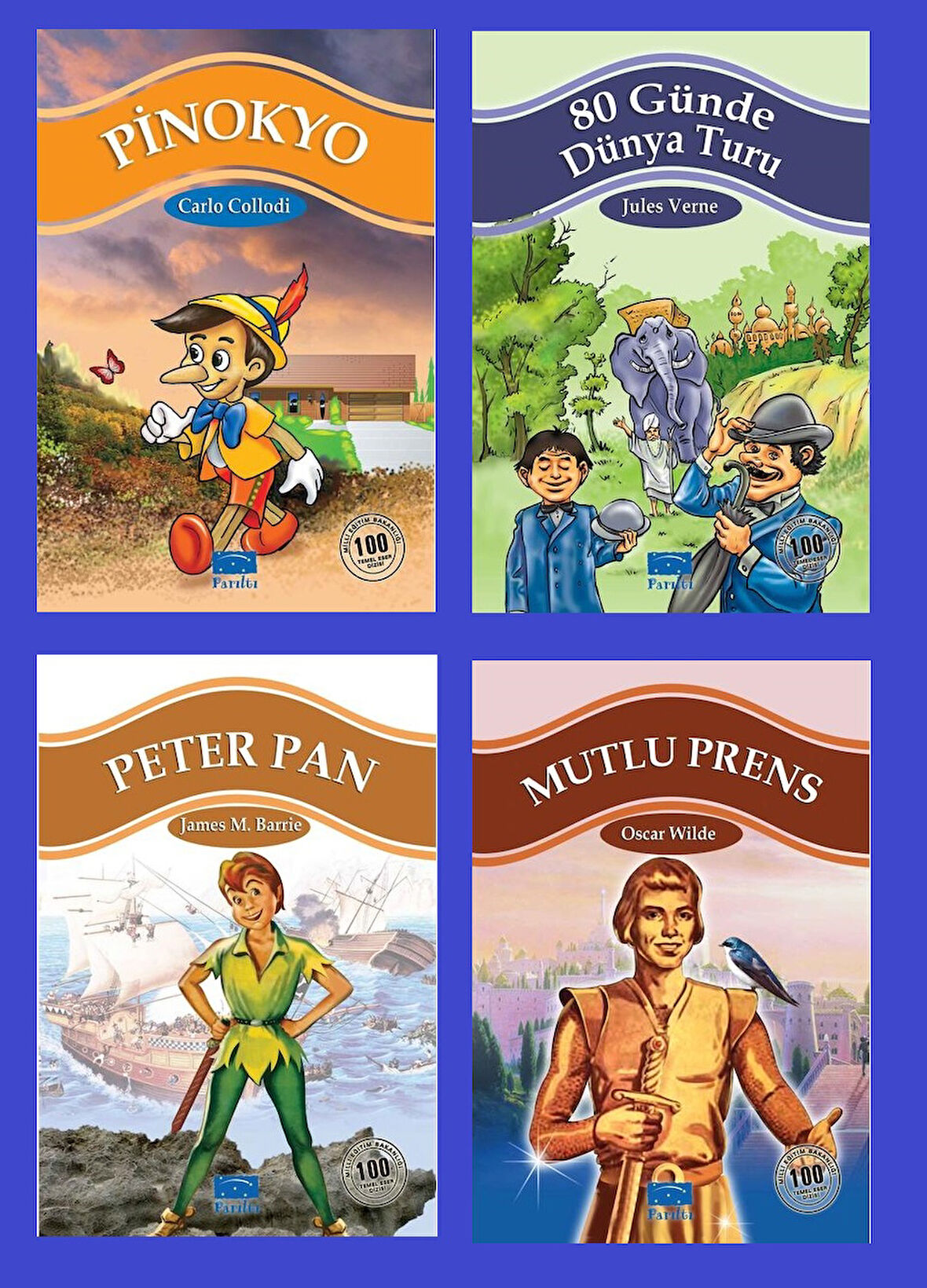 2.3. ve 4.Sınıflar İçin Hikaye Seti 7 (4 Kitap)