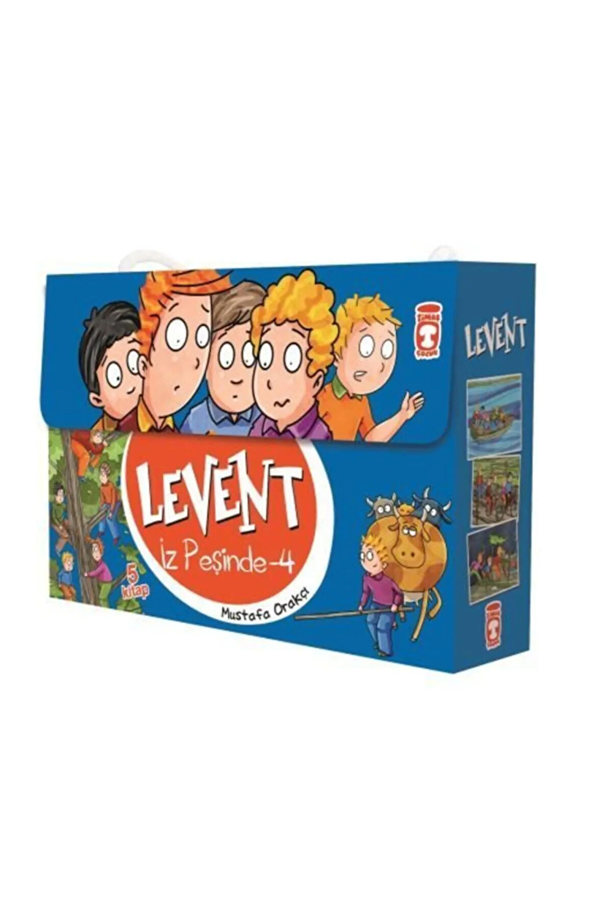 Levent Iz Peşinde Serisi 4 5 Kitap