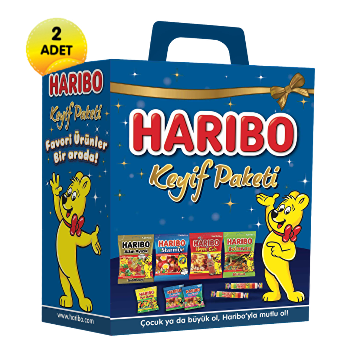 Haribo 2'li Keyif Paketi 800 G