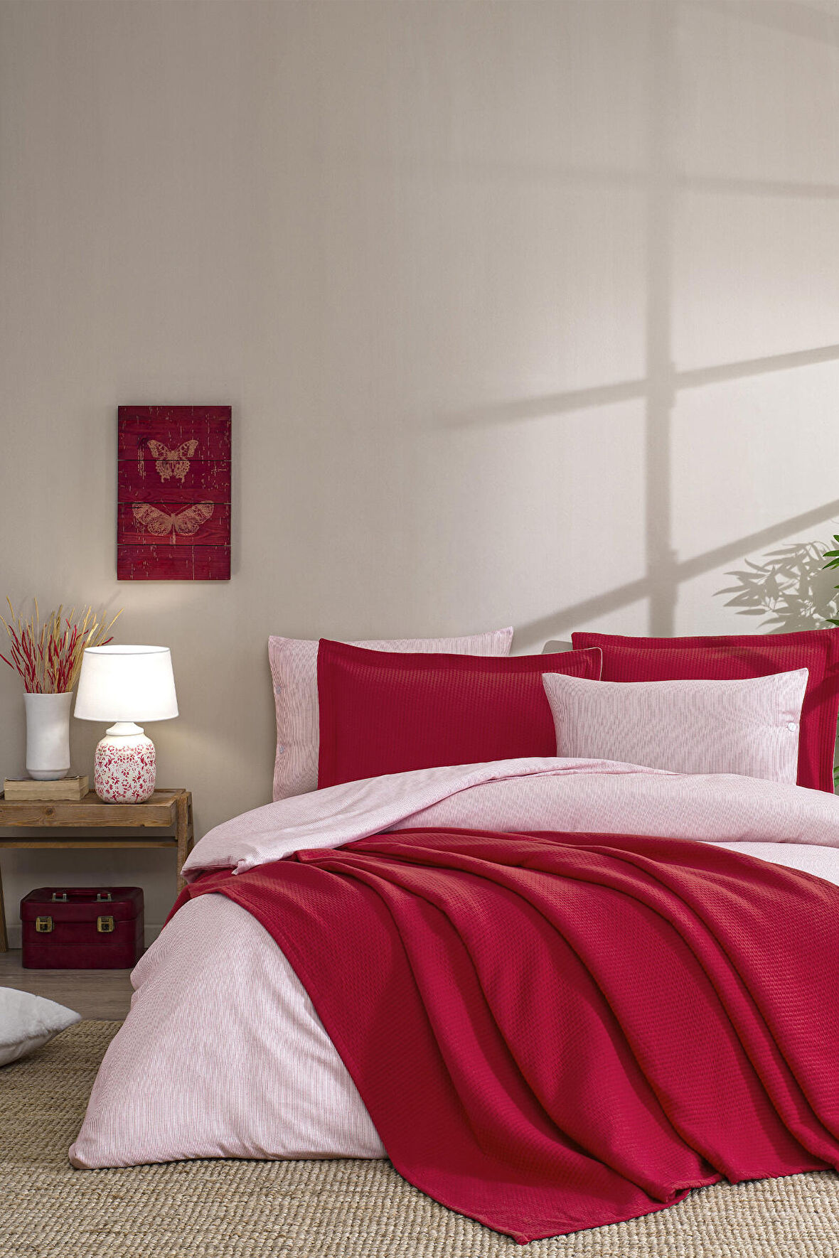 Özdilek Stripe Gelin Seti Decorose