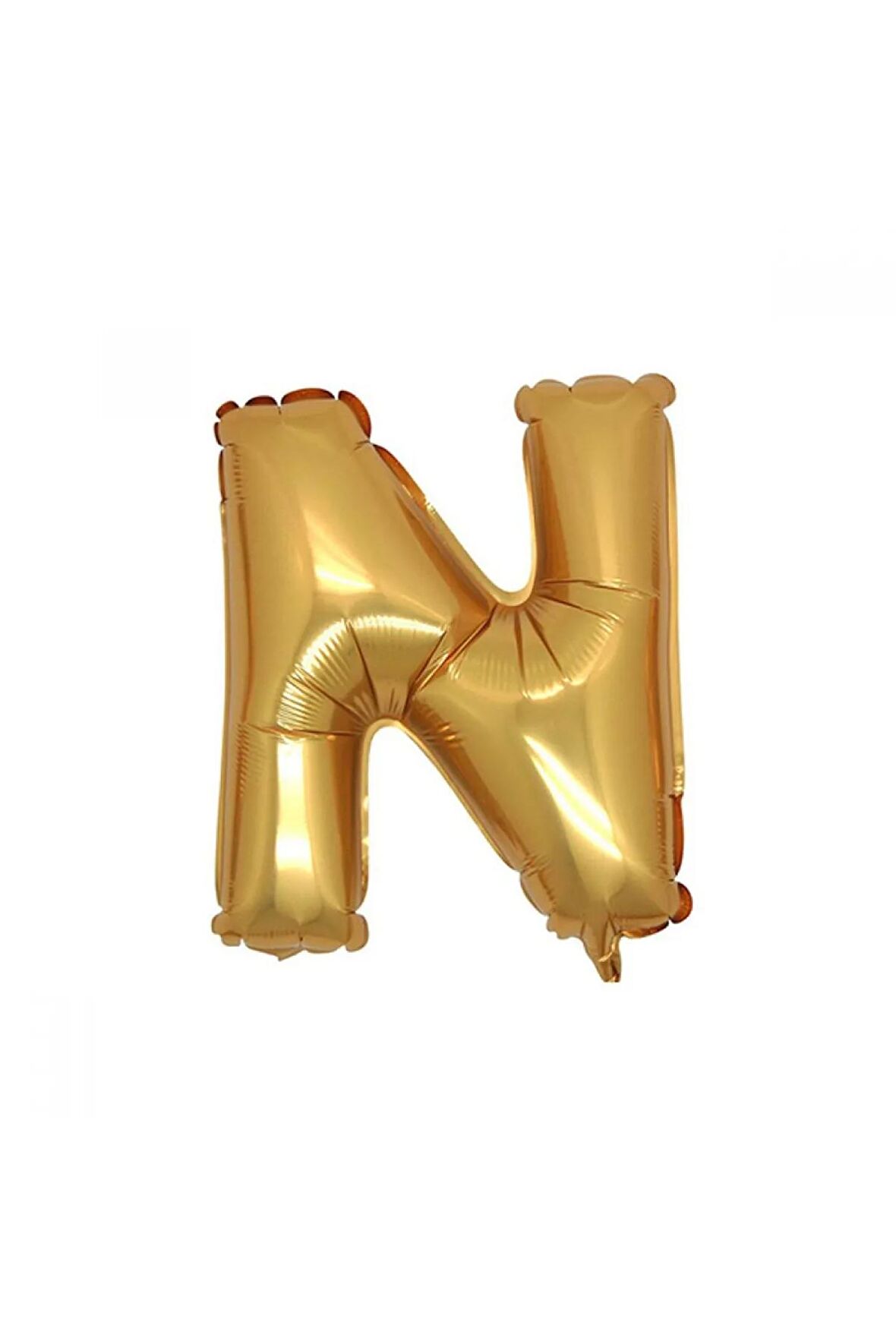 Gold Folyo Balon N Harfi 100 Cm.