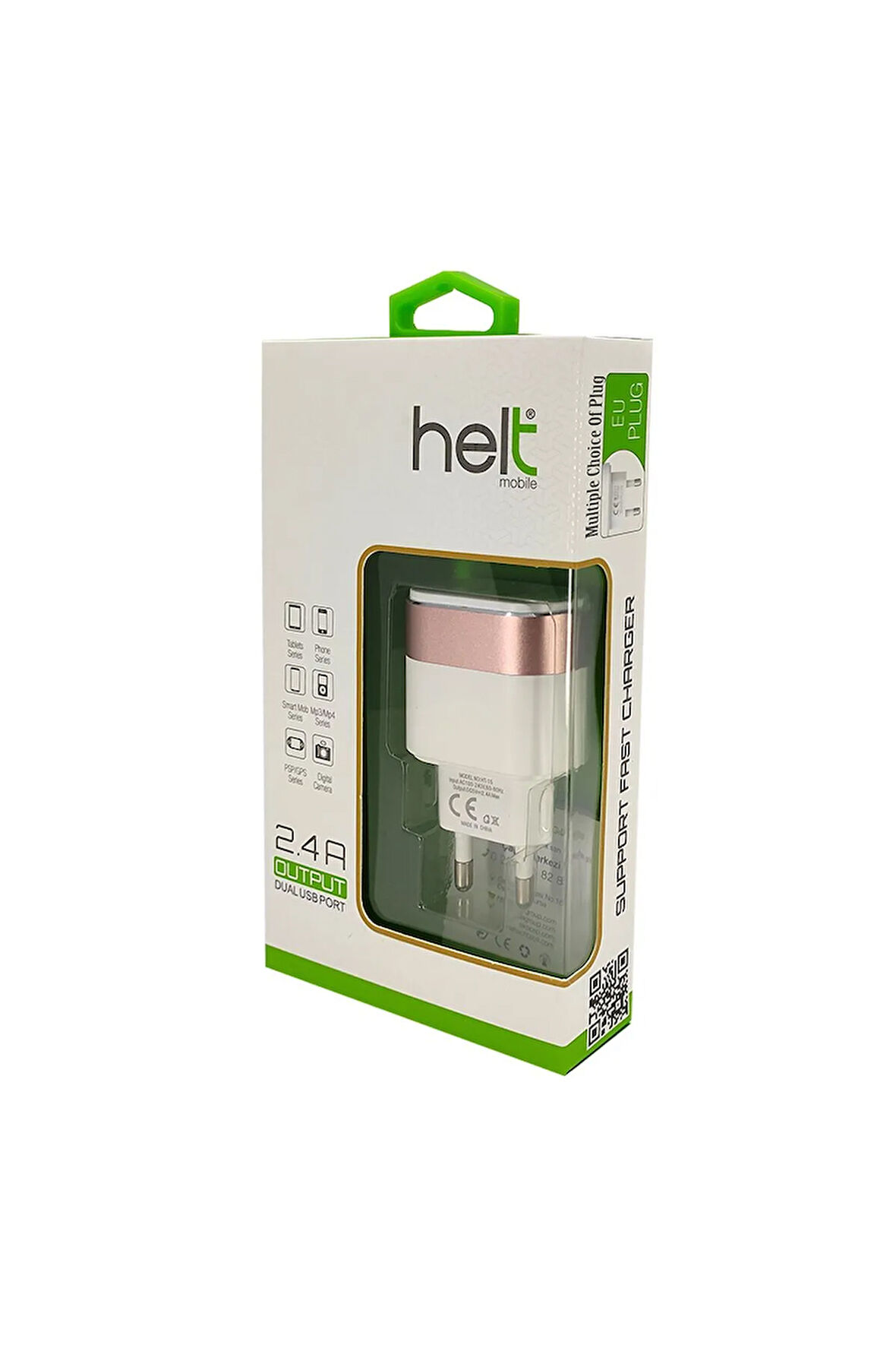 Hızlı Şarj Adaptörü Ve Kablosu 10w 2 Çıkışlı Type-c Kablo For Asus,xiaomi,htc,honor,samsung,oppo,tcl