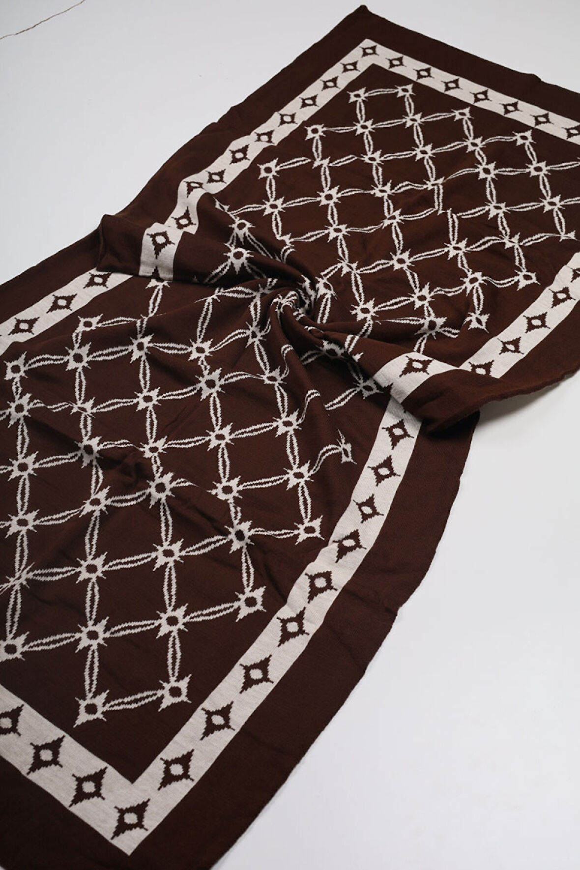 Baysem Triko Omuz Şalı - Desen-03 - Renk-02-56