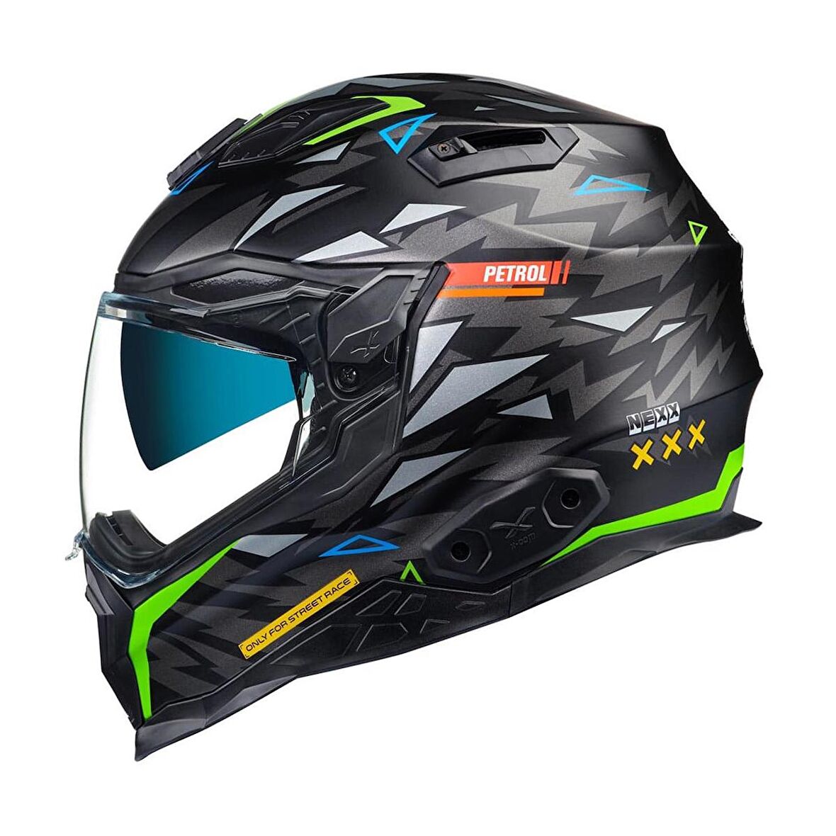 NEXX X.WST 2 ROCKCITY MAT SİYAH-NEON SARI KASK