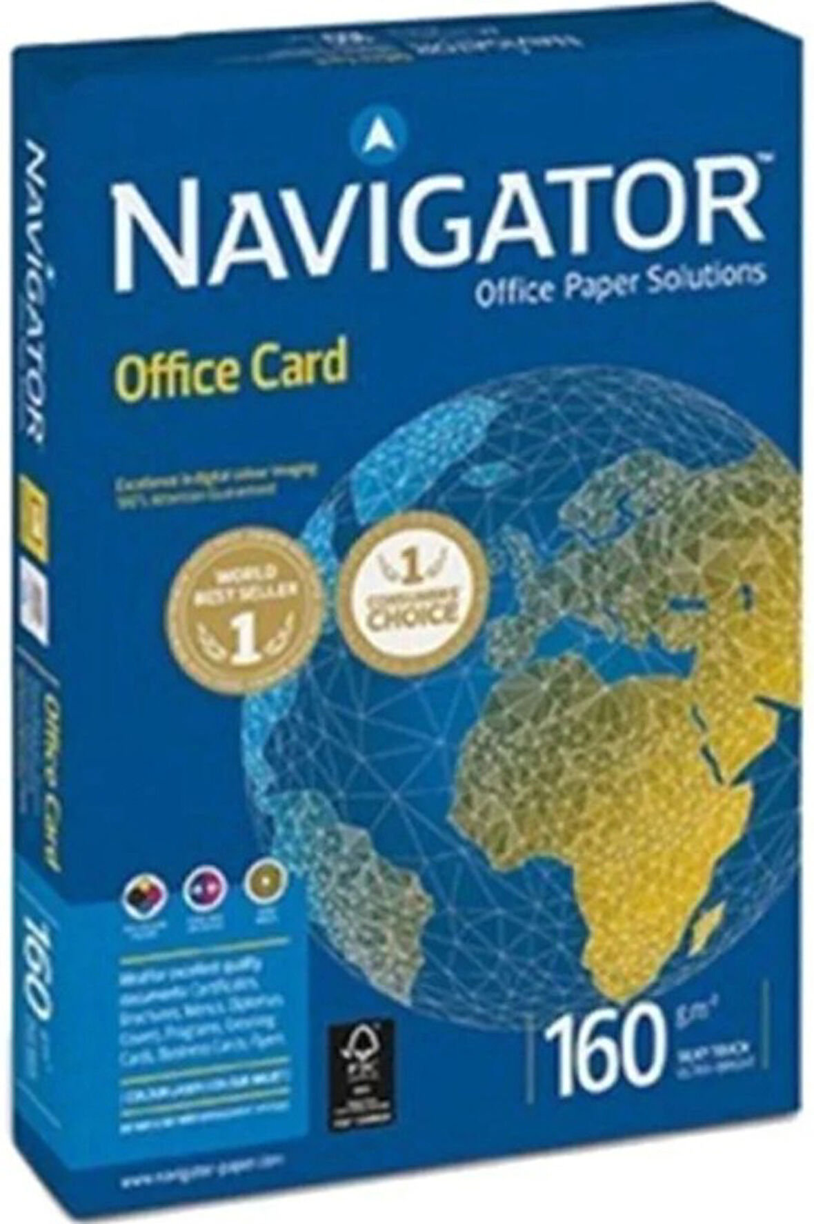 Navigator A4 160 Gr. Gramajlı Fotokopi Kağıdı 250'li Paket