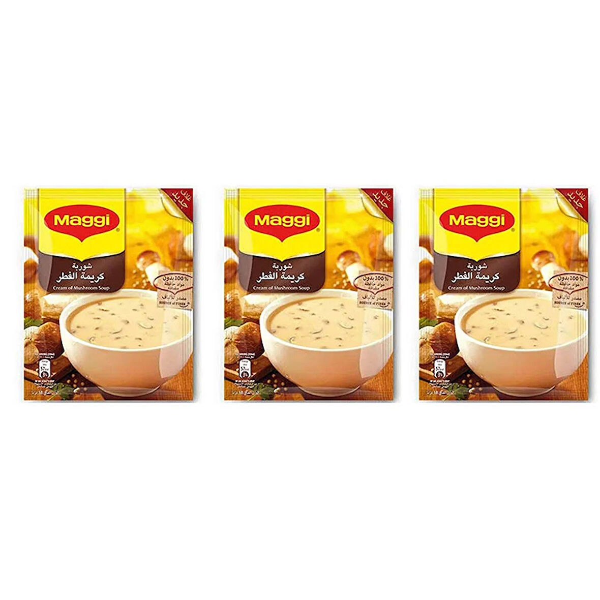 Maggi Kremalı Mantar Çorbası 3 x 55 G