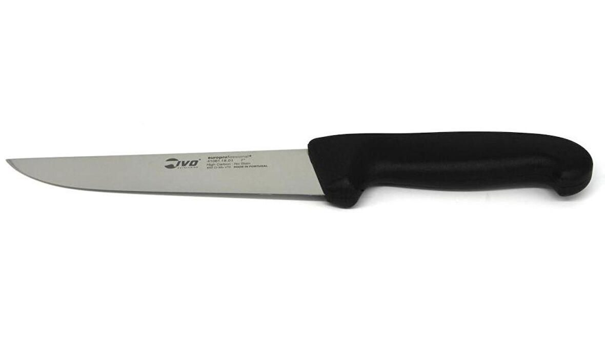 Ivo 41061 EuroProfessional 18cm Siyah Kasap Bıçağı