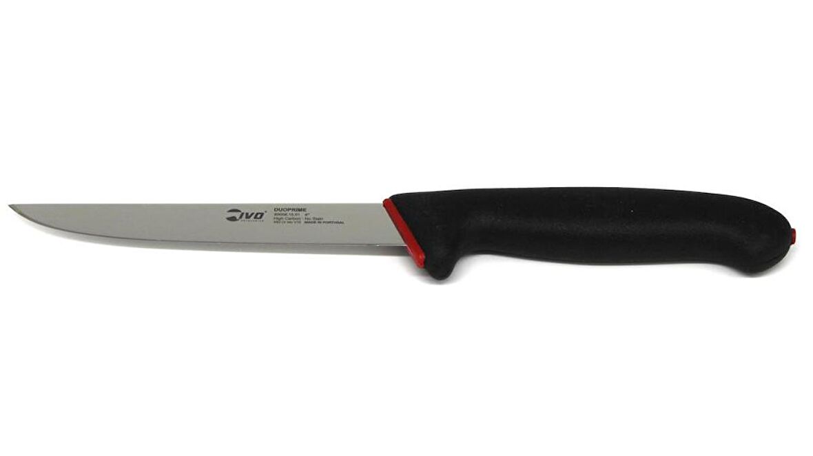 Ivo 93008.15.01 DuoPrime 15cm Kemik Sıyırma Bıçağı Siyah/Kırmızı