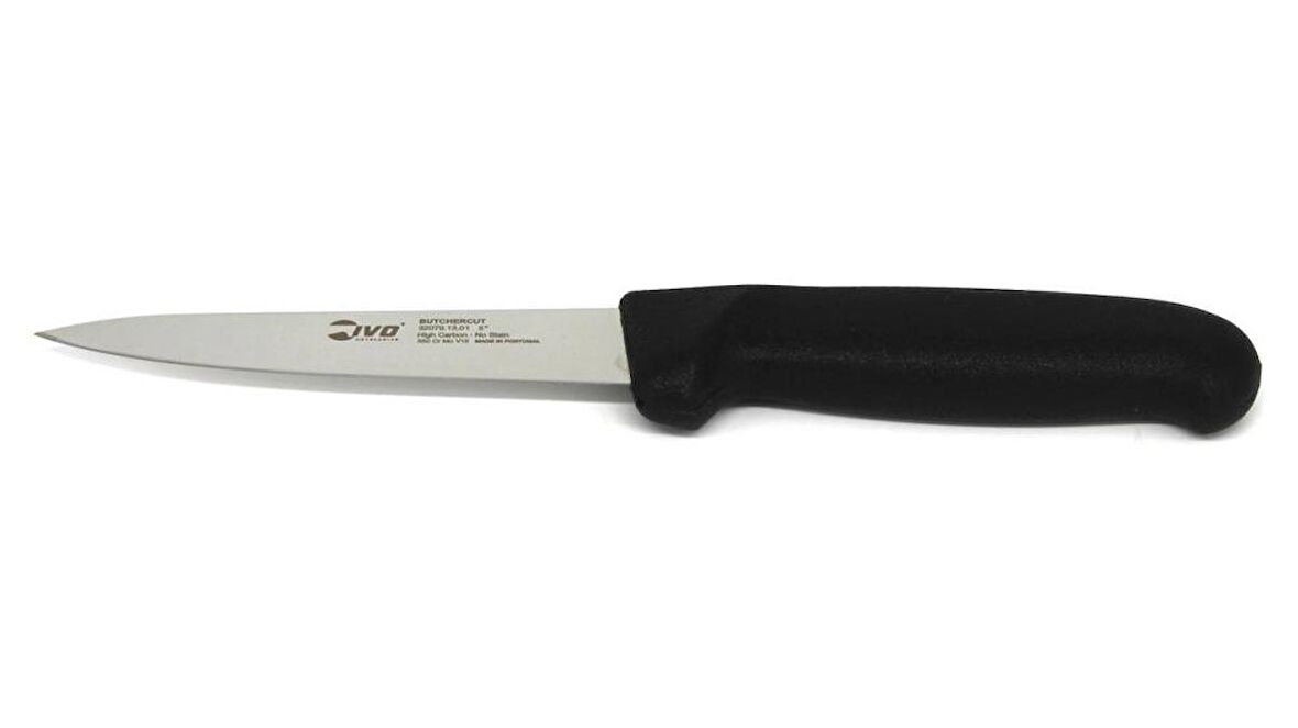 IVO 32079.13.01 Butchercut 13cm Kemik Sıyırma Bıçağı Siyah