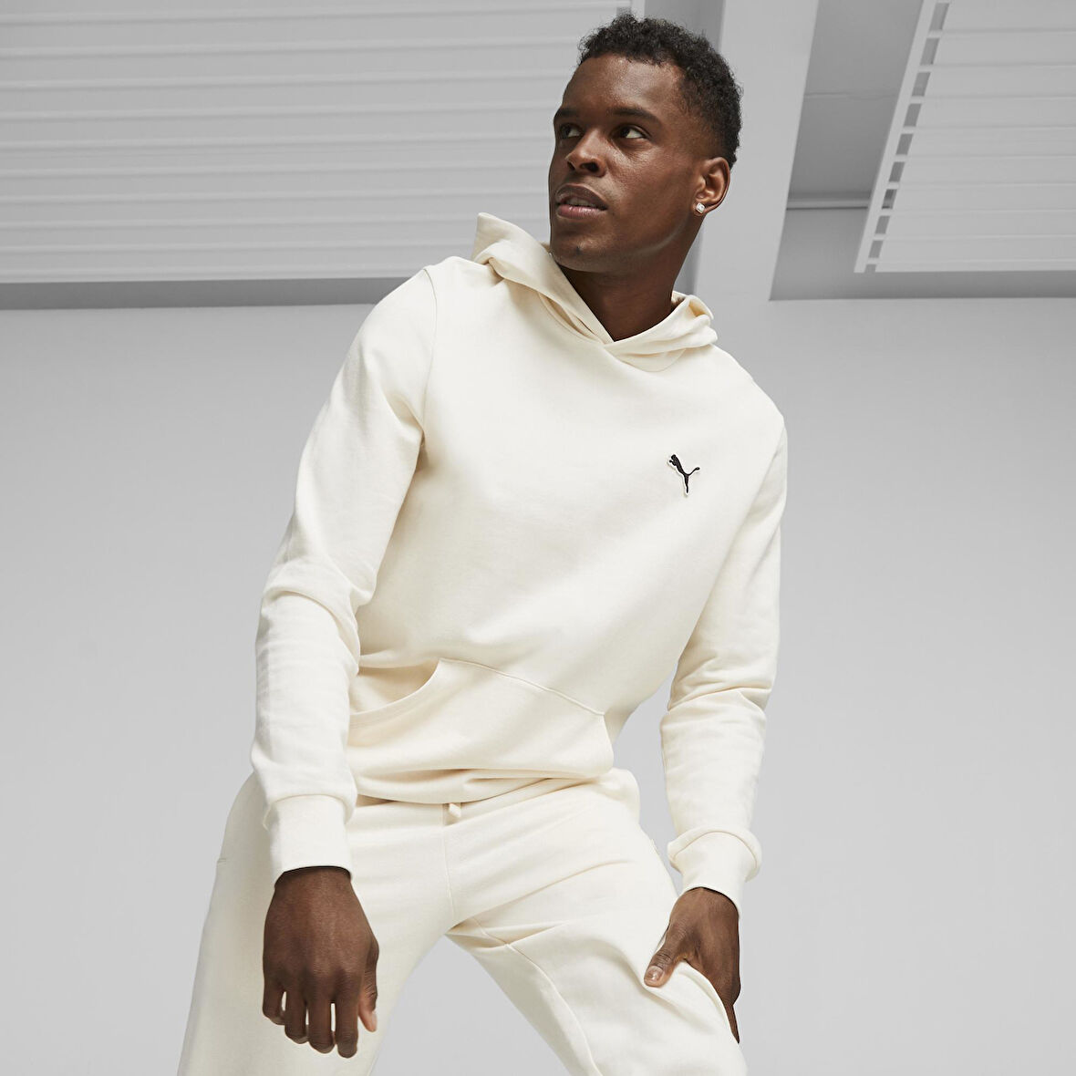Puma Better Essentıals  Unisex Bej Günlük Sweatshirt