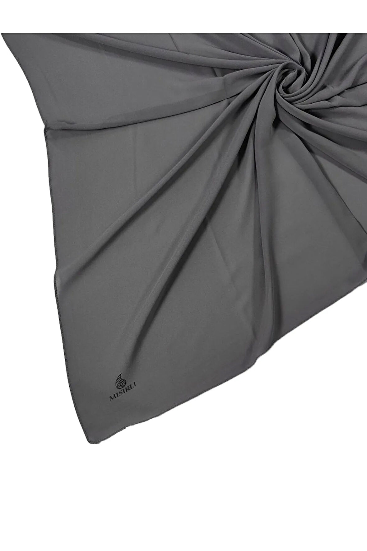 Mısırlı Eşarpları Düz Renk Krep Eşarp 110x110 Cm