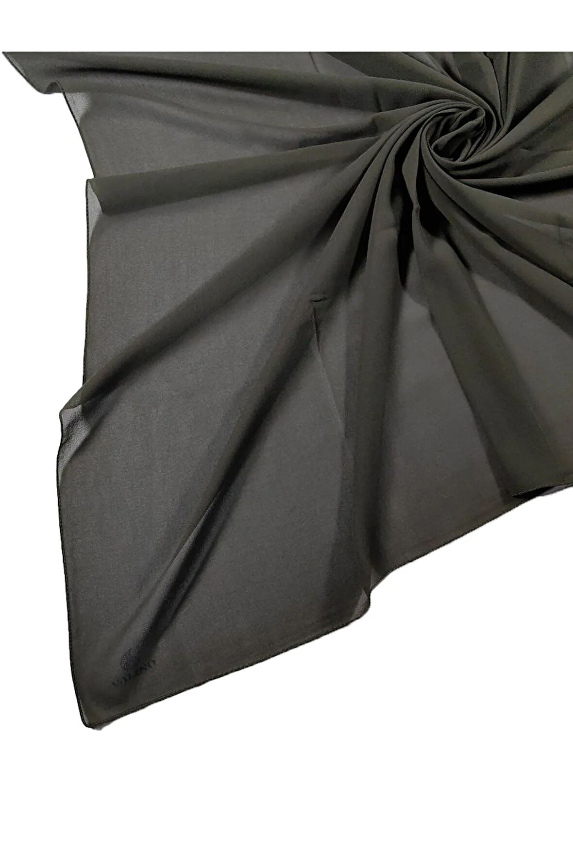 Mısırlı Eşarpları Düz Renk Krep Eşarp 110x110 Cm