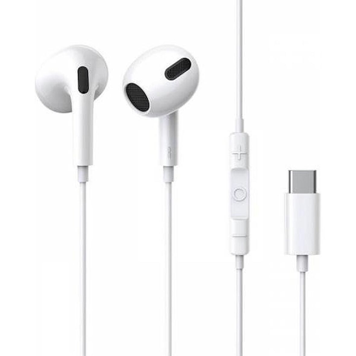 Baseus Hd Mikrofonlu Kulakiçi Kablolu Type-C Kulaklık Ergonomik Tasarım 