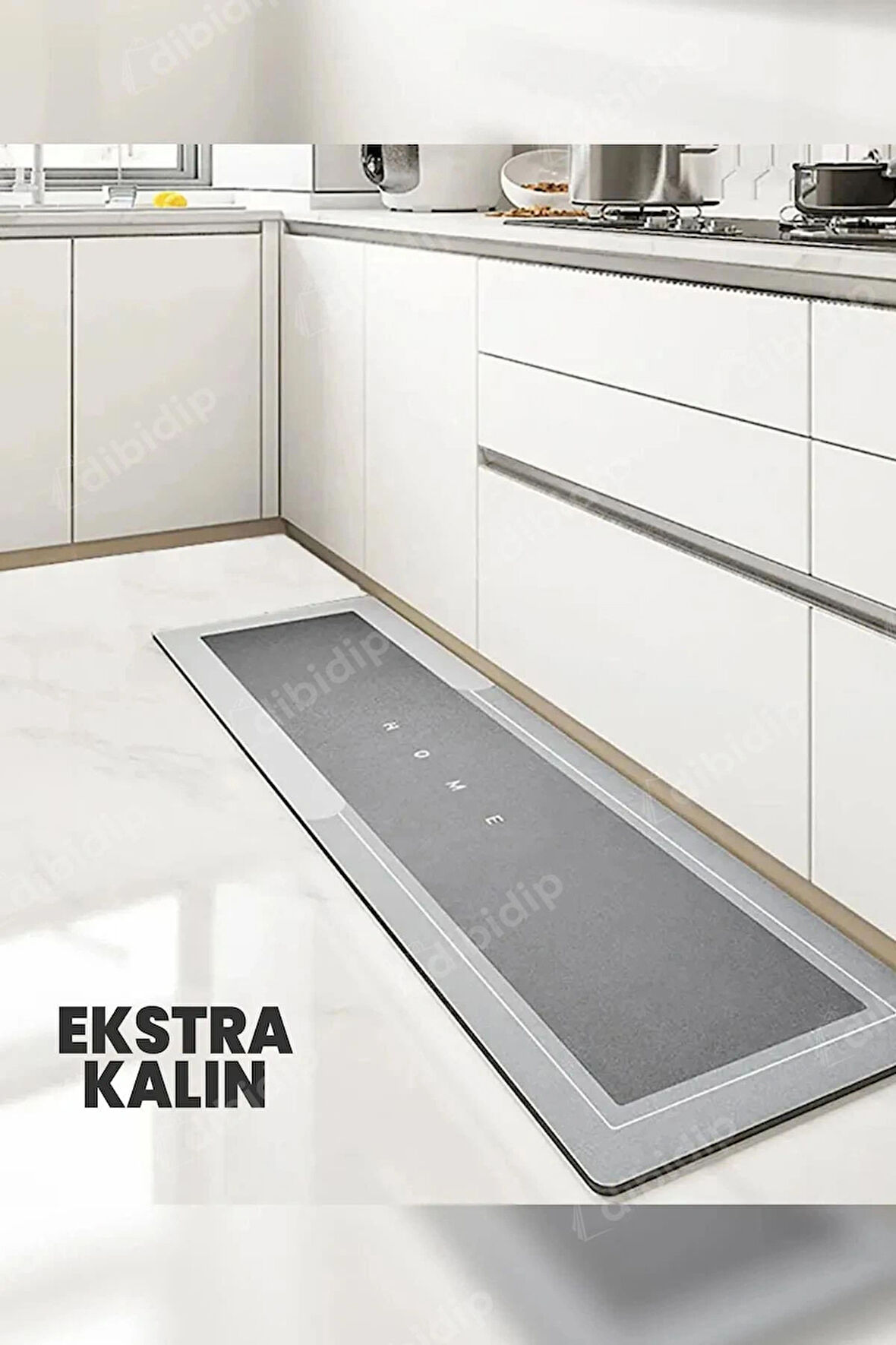 💦SU EMİCİ ANTRASİT MUTFAK PASPASI