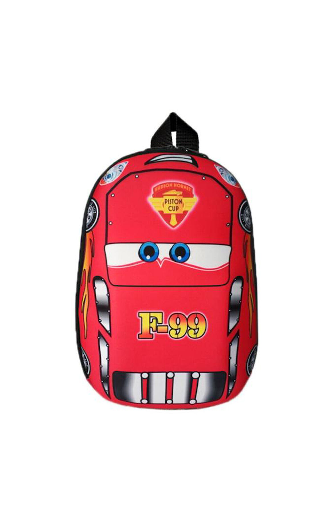 Anaokulu Kreş Sırt Çantası 3-6 Yaş Çocuk Yarış Arabası 5d Boyutlu BÜYÜK BOY