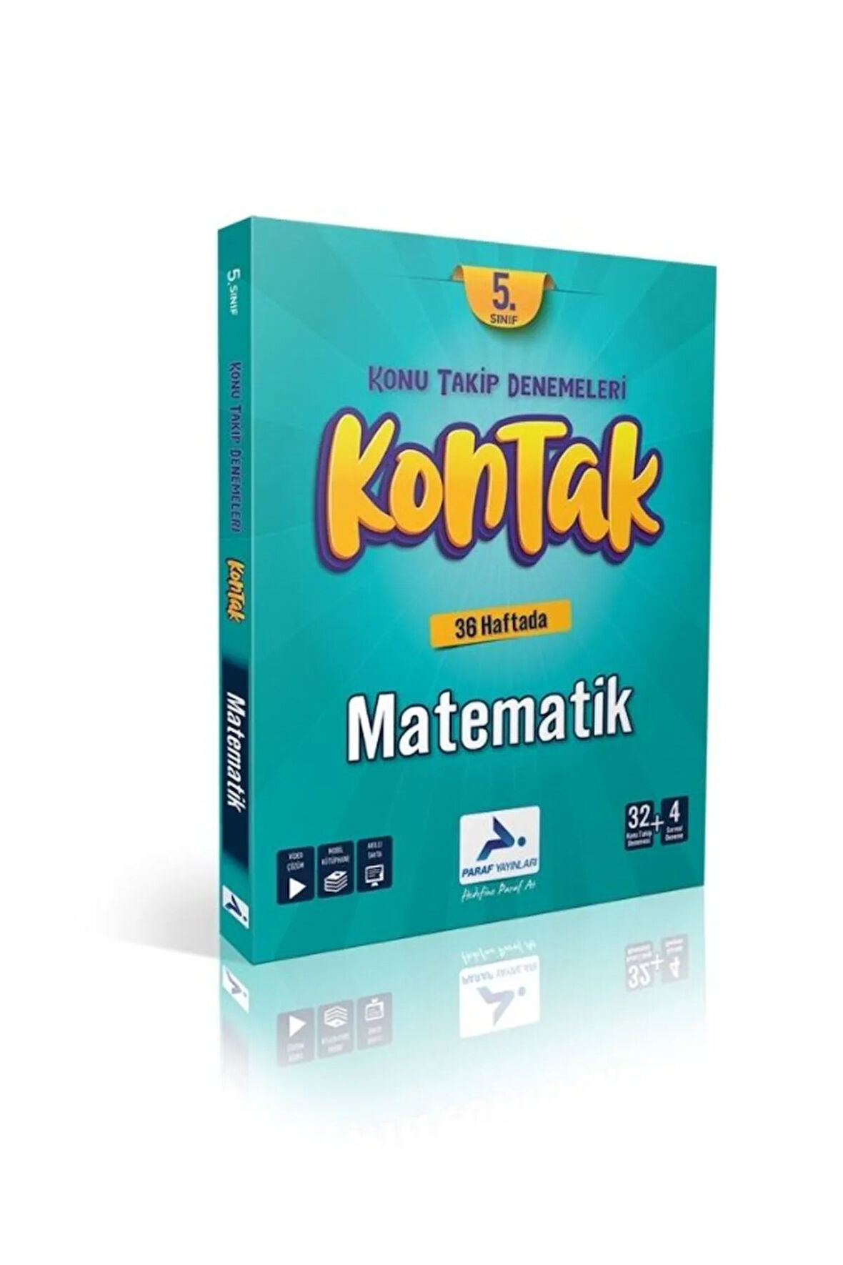 Paraf 5. Sınıf Matematik Kontak Konu Takip Denemeleri 2025