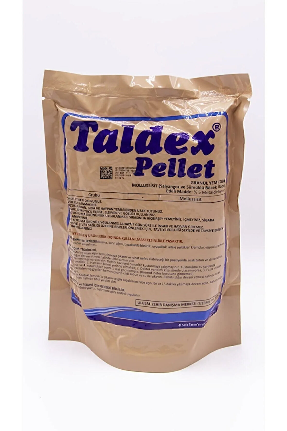 Kabuklu Salyangoz Sümüklü Böcek Yem Ilacı Taldex 500 gr ,1 Adet