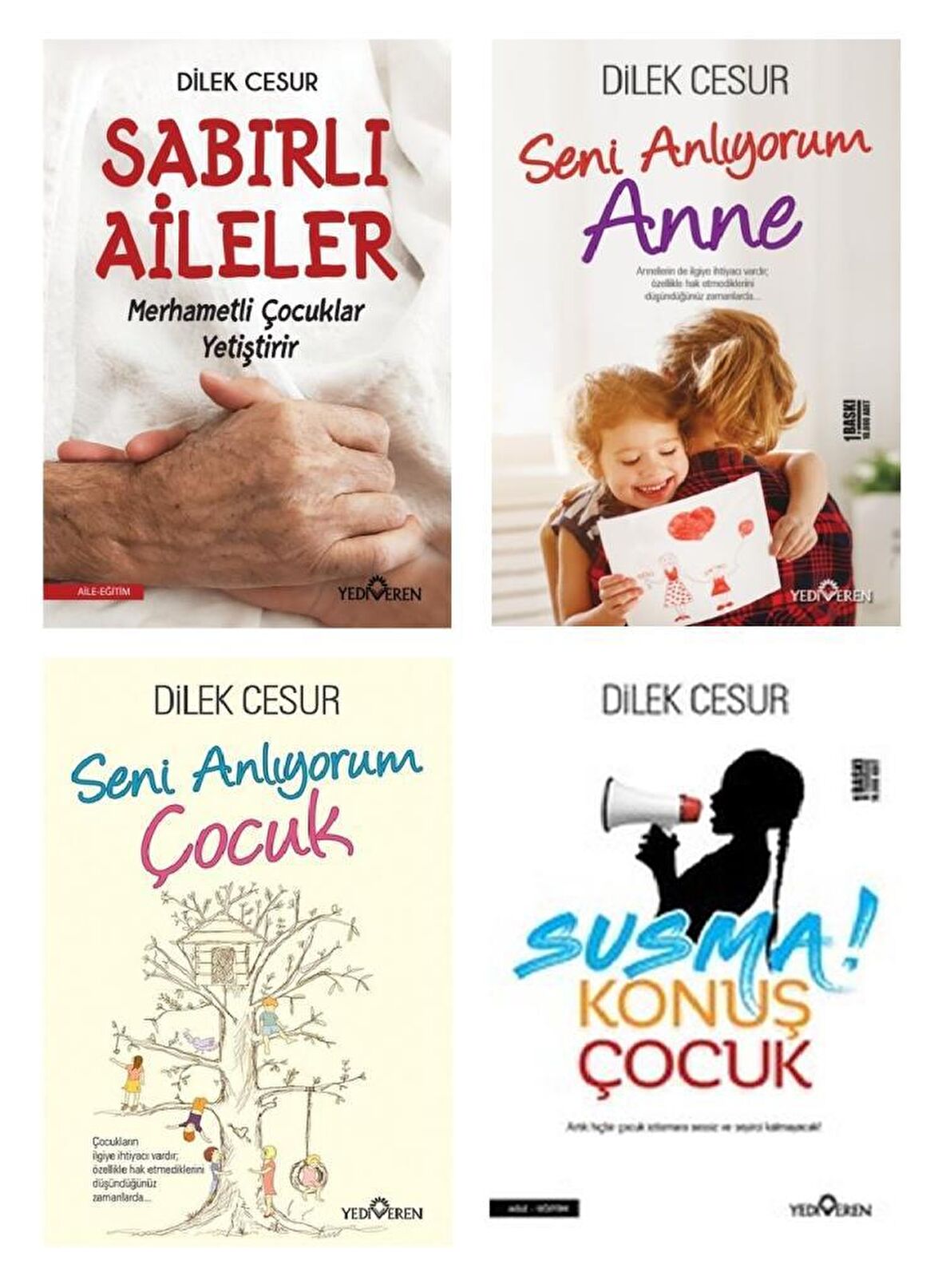 Dilek Cesur Seni Anlıyorum Seti 4 Kitap