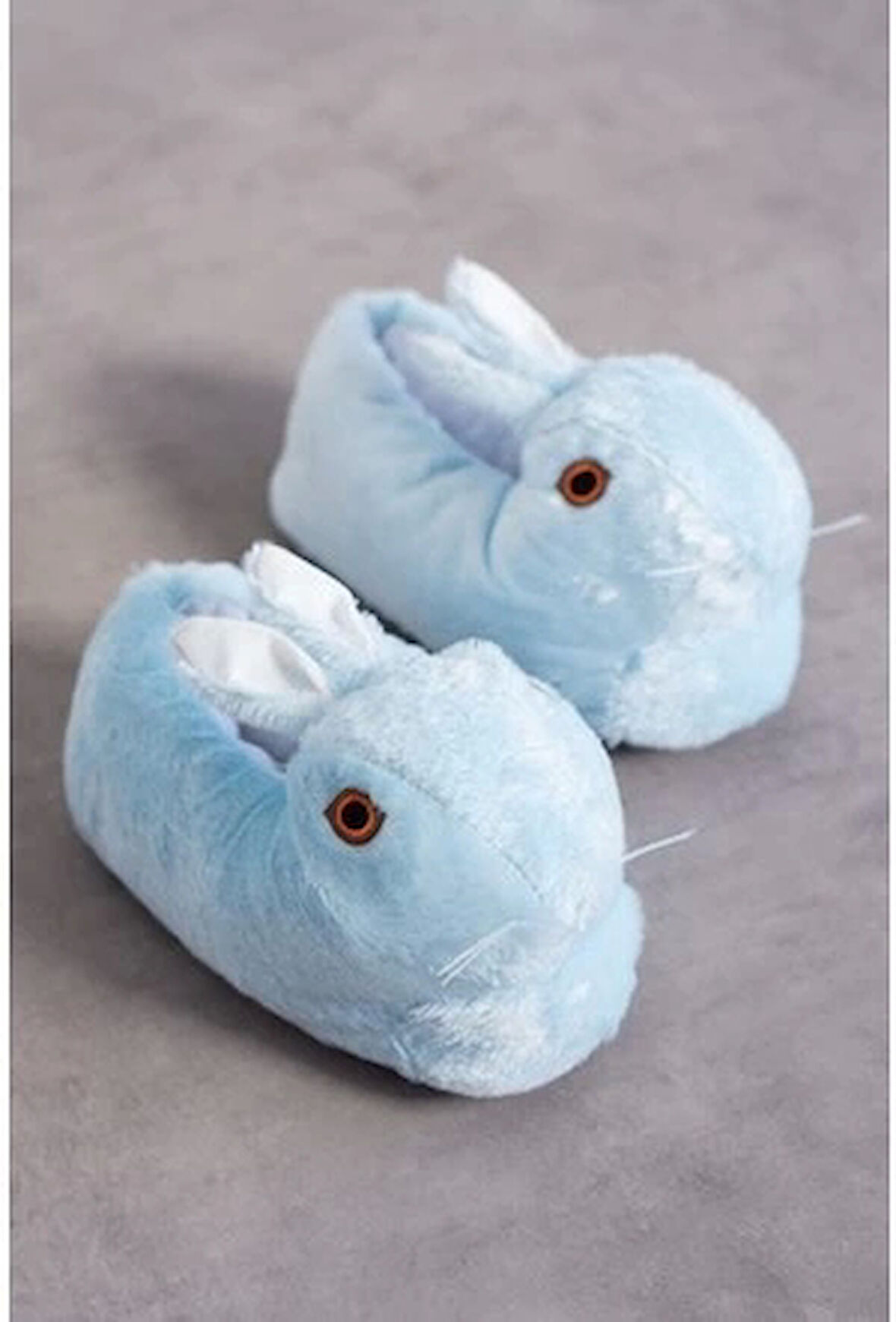 Tavşanlı Peluş Panduf Ev Pandufu Unisex Tavşanlı Panduf