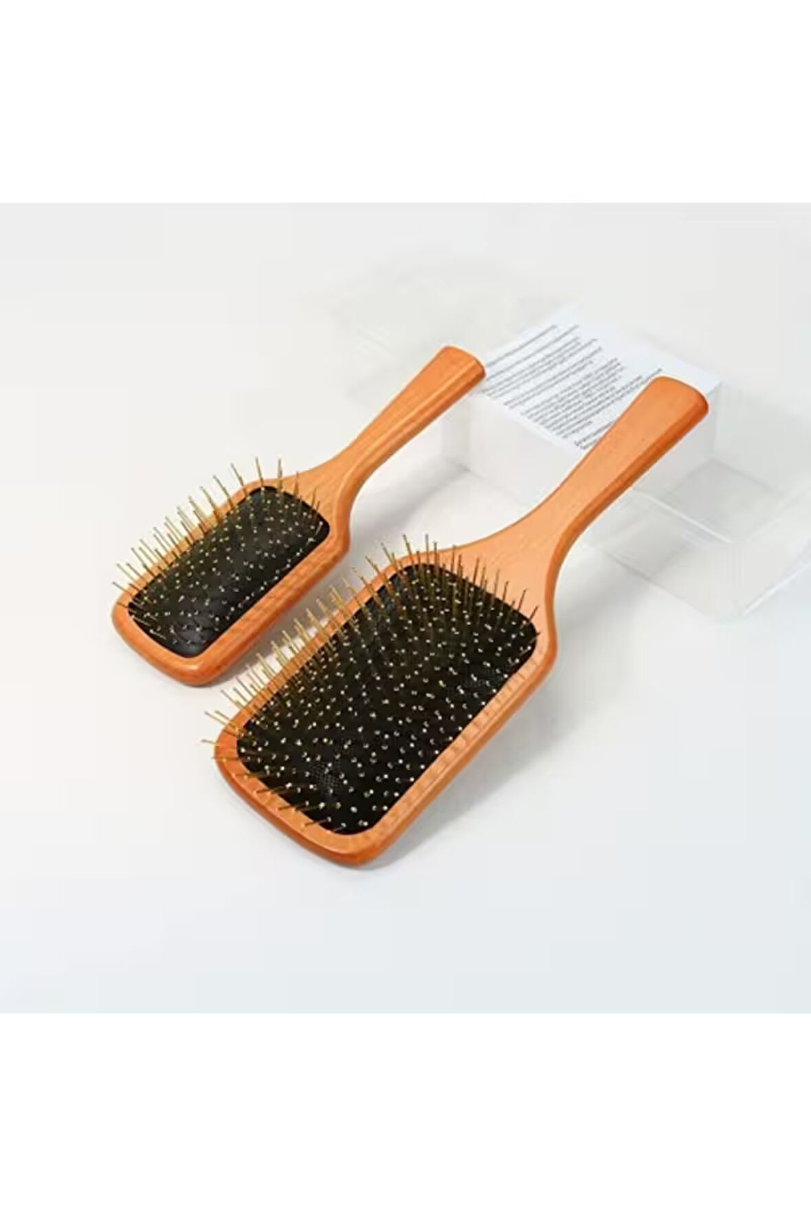 Çelik İğne Uçlu Bambu Tarak 25.5cm 12'li Paket