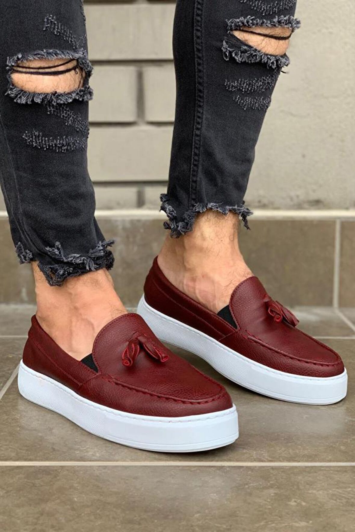 Knack Günlük Spor Klasik Ayakkabı 717 Bordo