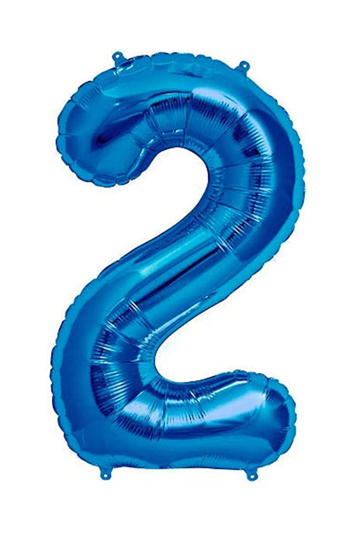 Rakam Mavi Folyo Balon 34 inç