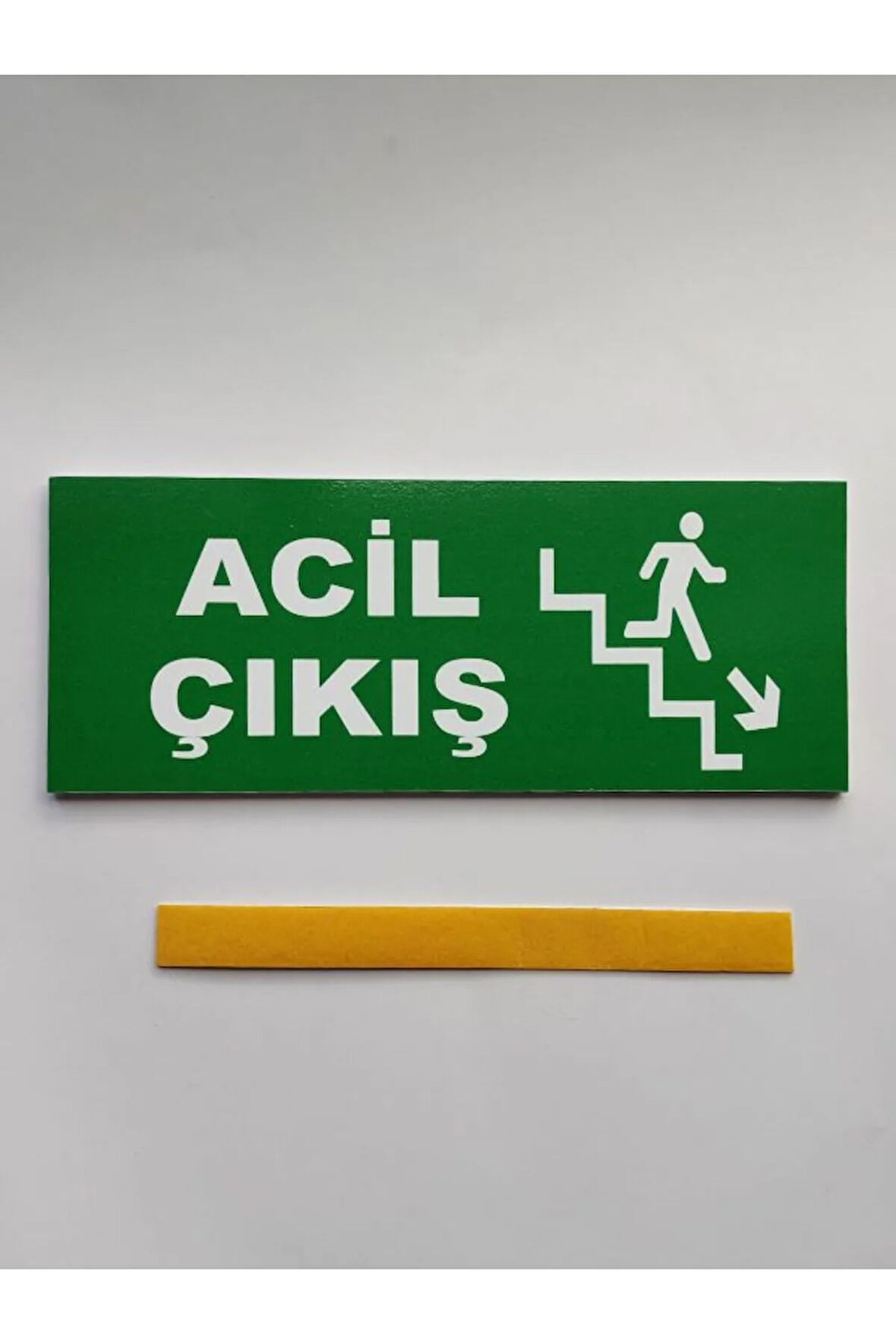 Acil Çıkış Tabelası Merdiven Sağ Alt