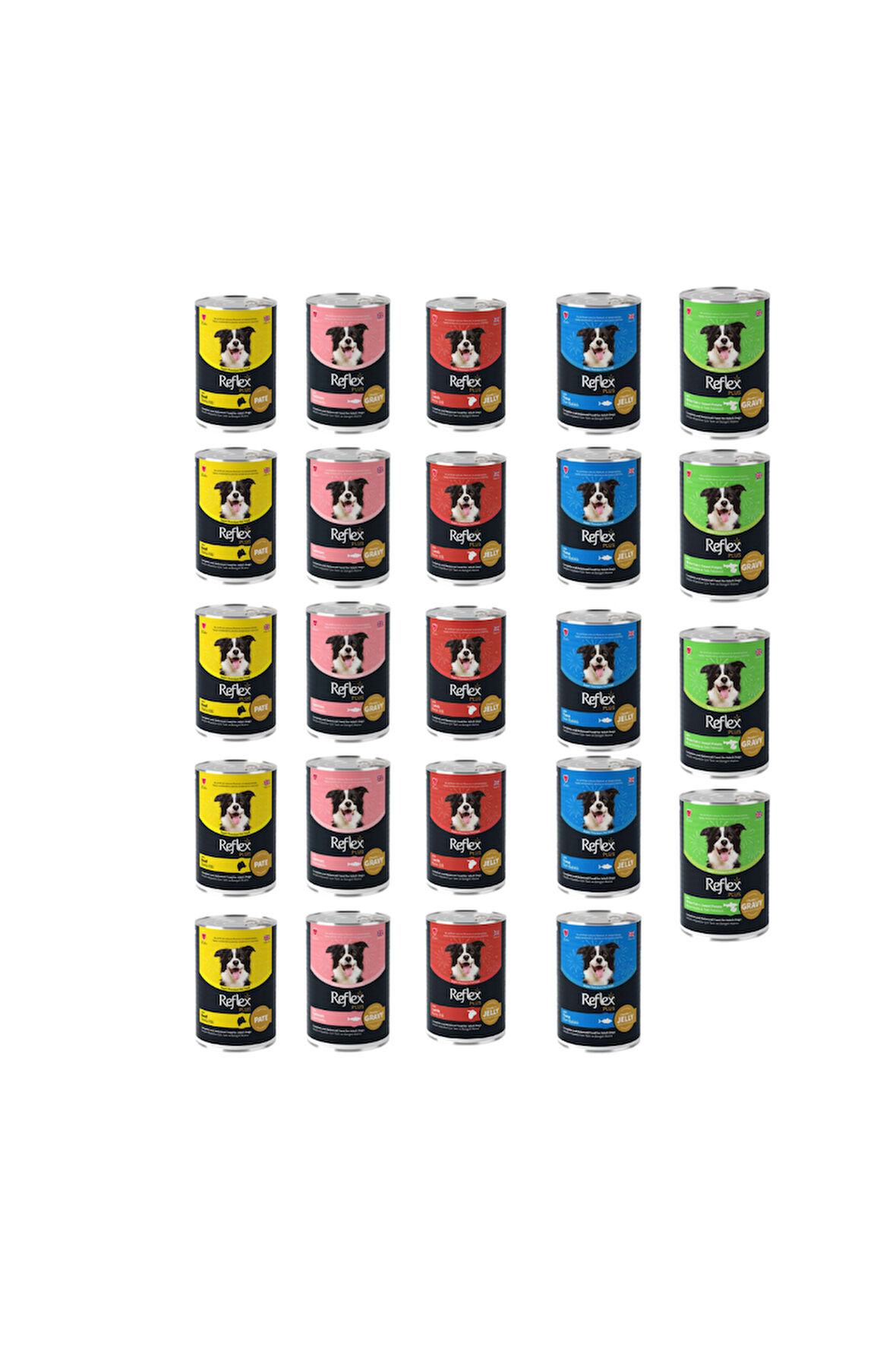 Plus Karışık Köpek Konservesi Yaş Mama 400 Gr X 24 Adet